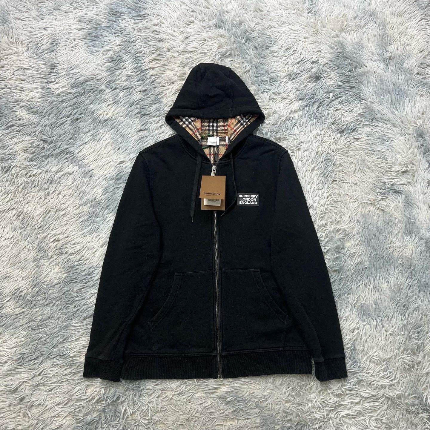 Burberry Burberry Zip-Up Jacket Size US L / EU 52-54 / 3 - 1 Thumbnail