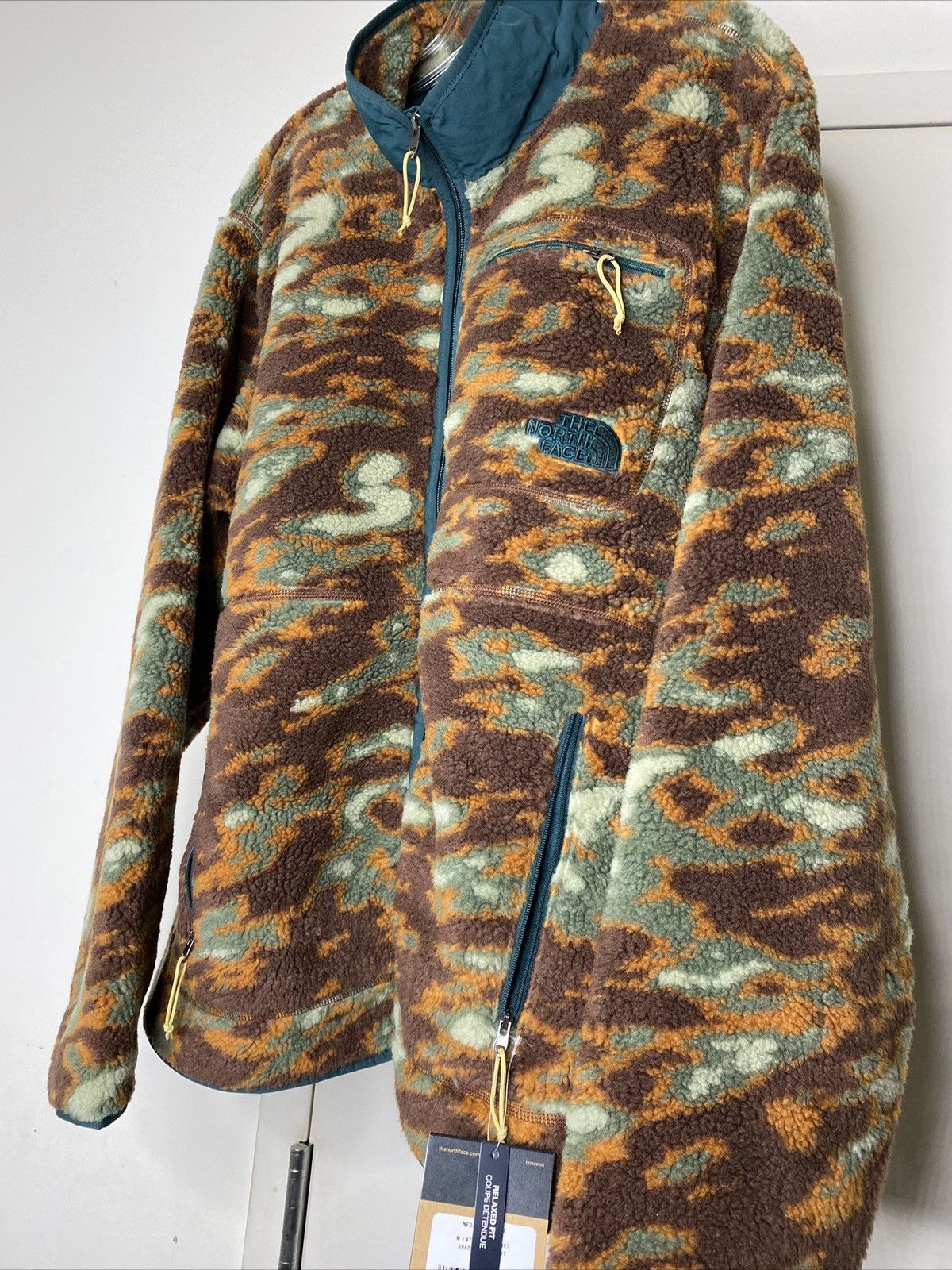 The North Face The North Face Jacquard Xtreme Pile Soft Fleece Jacket Camo Size US L / EU 52-54 / 3 - 3 Thumbnail