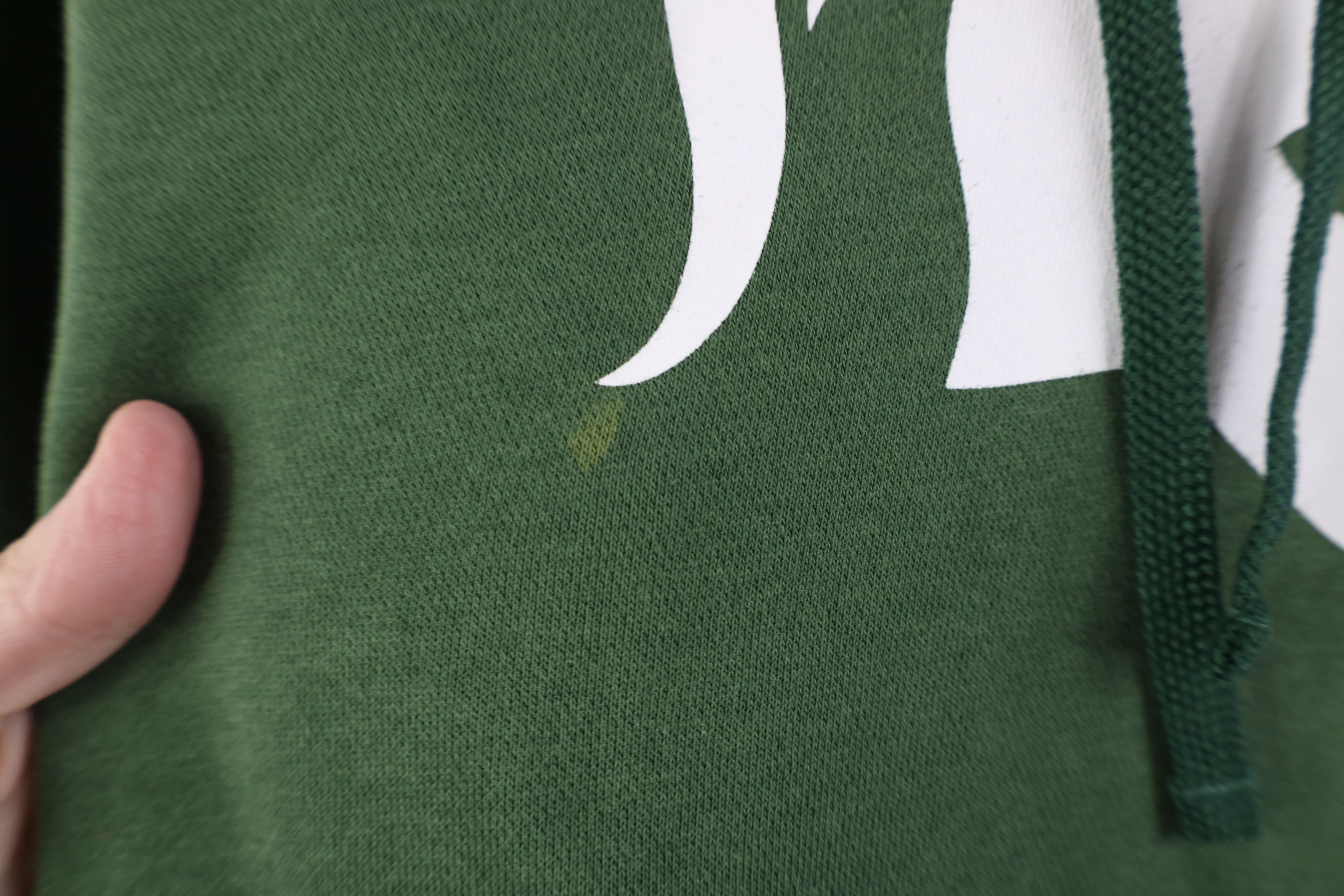 Nike Vintage Nike Swoosh Michigan State University Hoodie Green Size US M / EU 48-50 / 2 - 6 Thumbnail