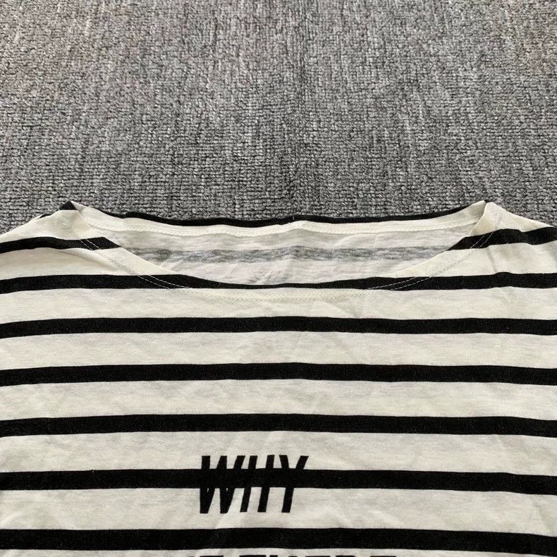 Dior Dior Black White Stripe Long Sleeve Top Size US XS / EU 42 / 0 - 7 Thumbnail
