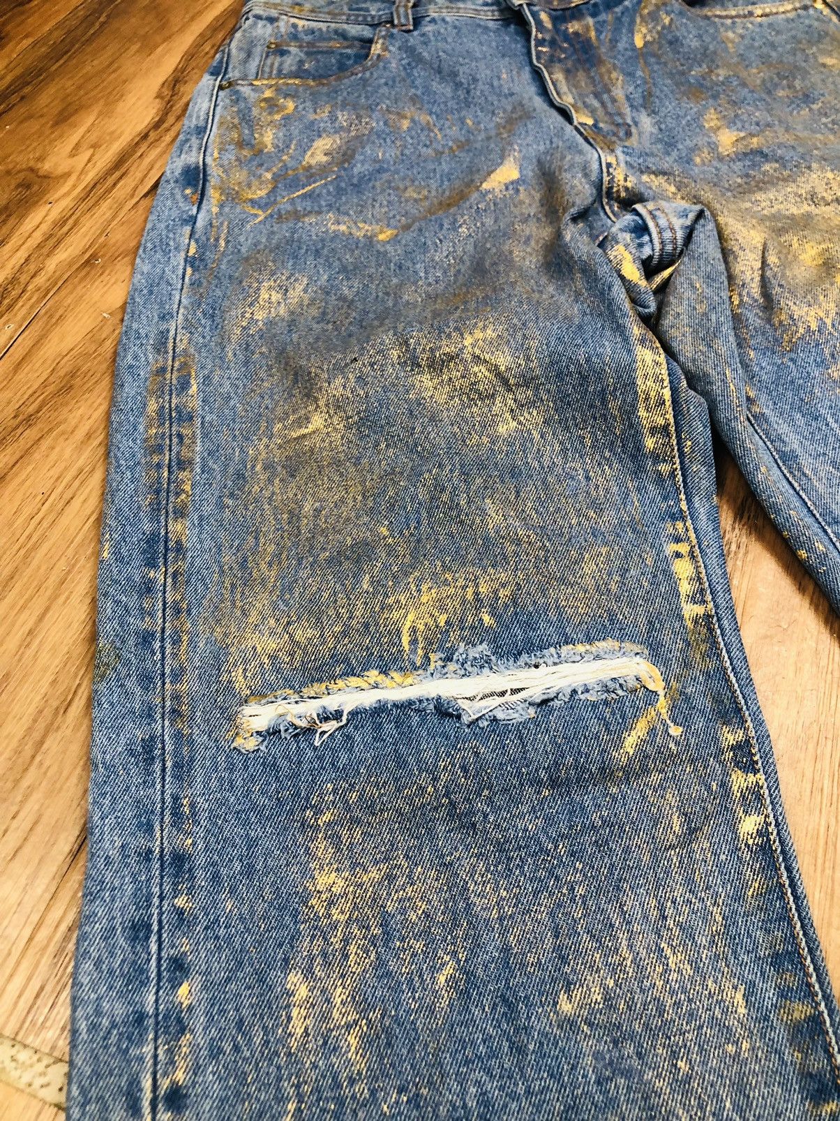 Other Bonum Distressed Jeans (37) Size US 34 / EU 50 - 9 Thumbnail