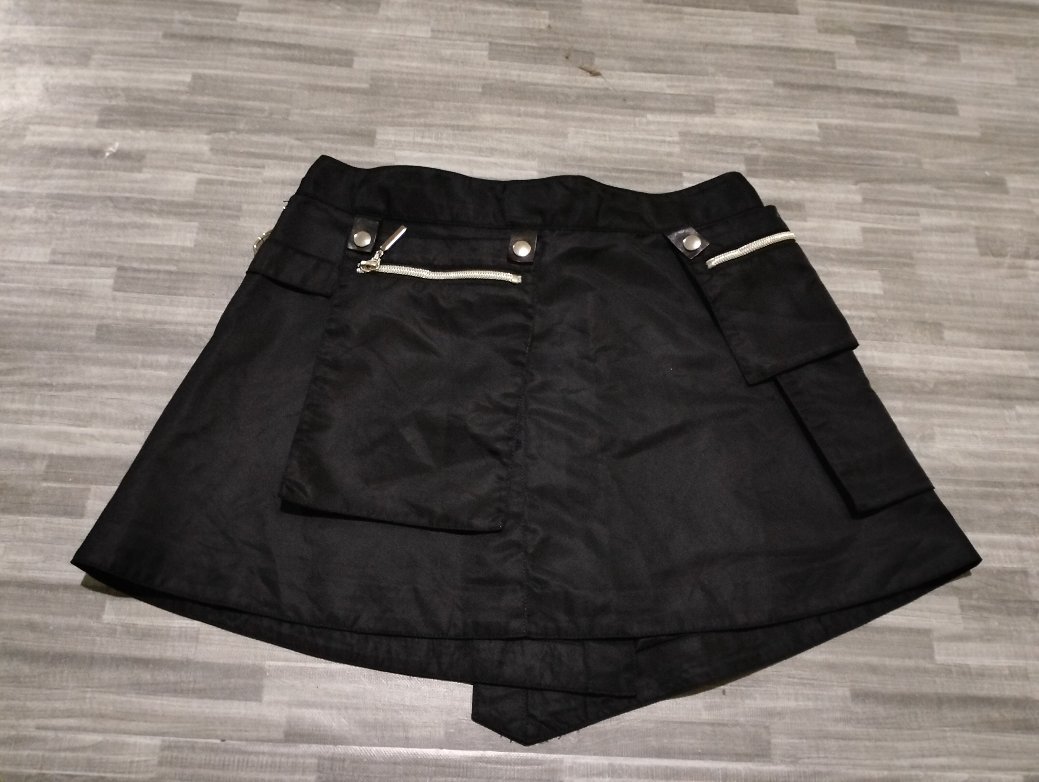 If Six Was Nine Luisa Modesti Bondage Mini Skirt Seditionaries Style Size 29" - 3 Thumbnail