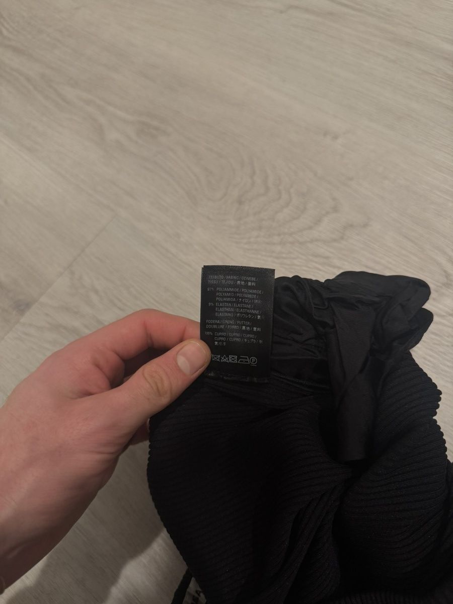Balenciaga f/w 2020 ultra wide leg ribbed sweatpants!! Size US 28 / EU 44 - 8 Thumbnail