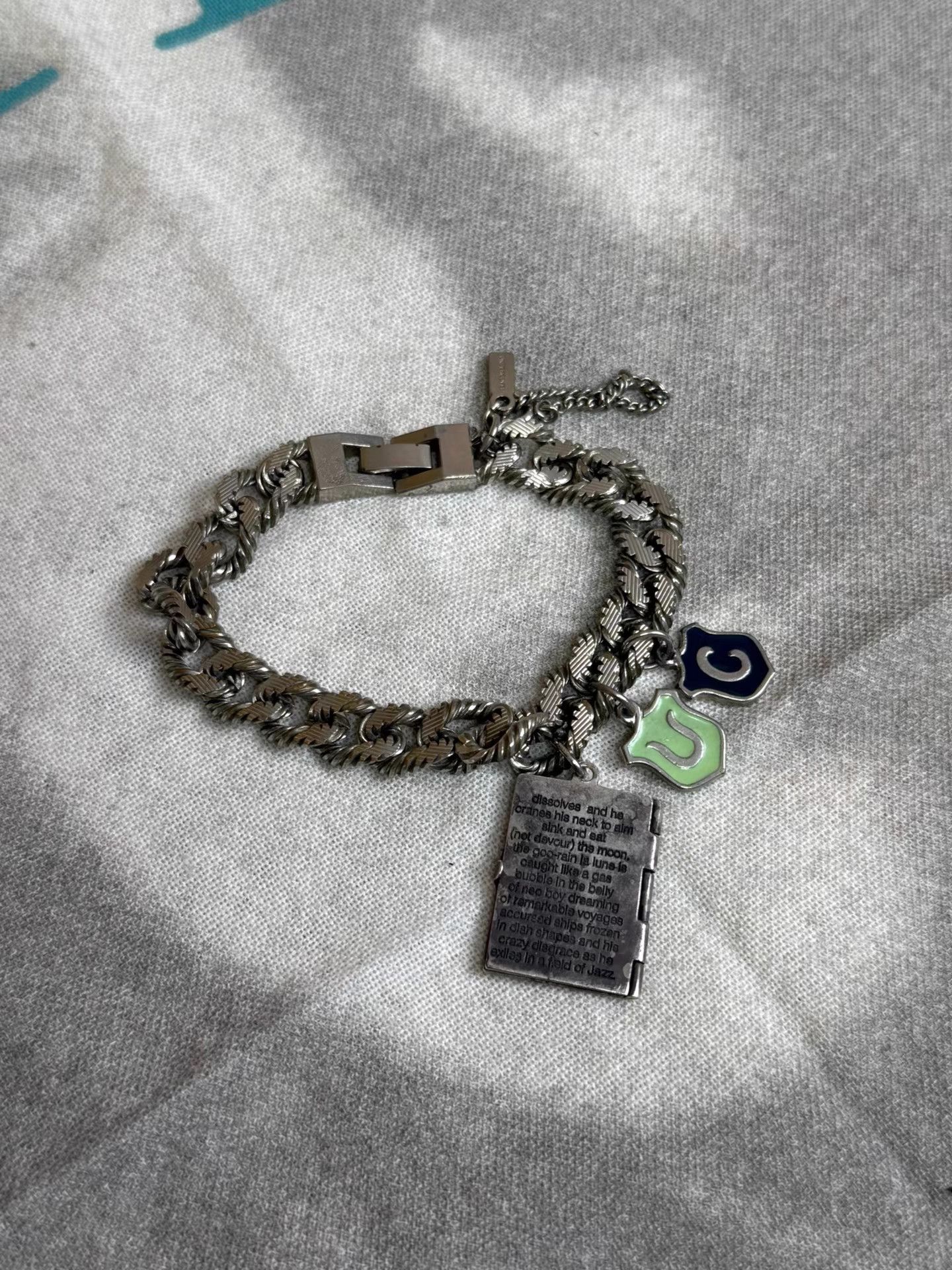 Undercover UNDERCOVER neoboy Poetry Bracelet K20 Size ONE SIZE - 2 Thumbnail