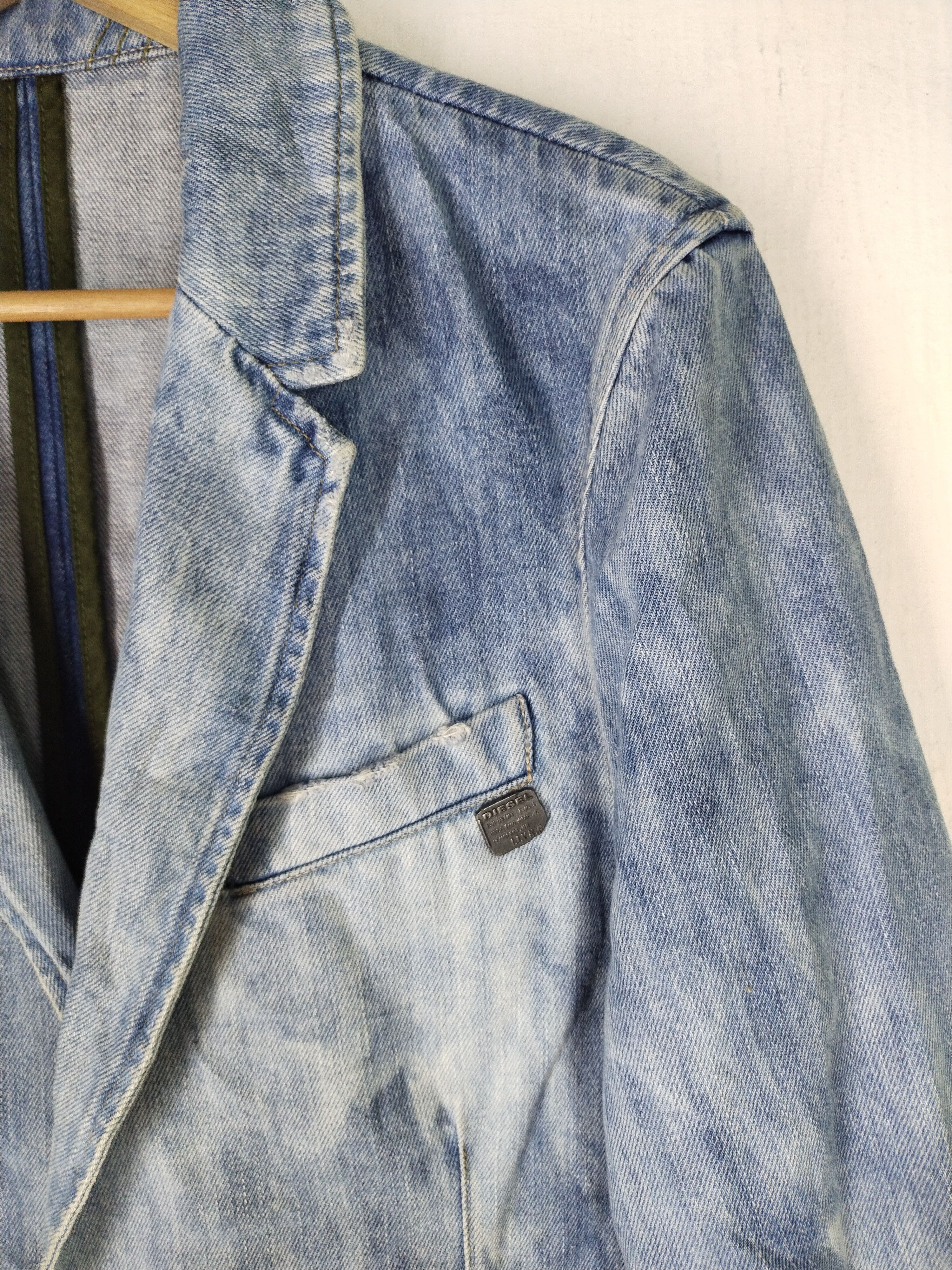 Diesel Vintage Diesel Denim Jacket Punk Seditionaries Jacket Size US M / EU 48-50 / 2 - 5 Thumbnail