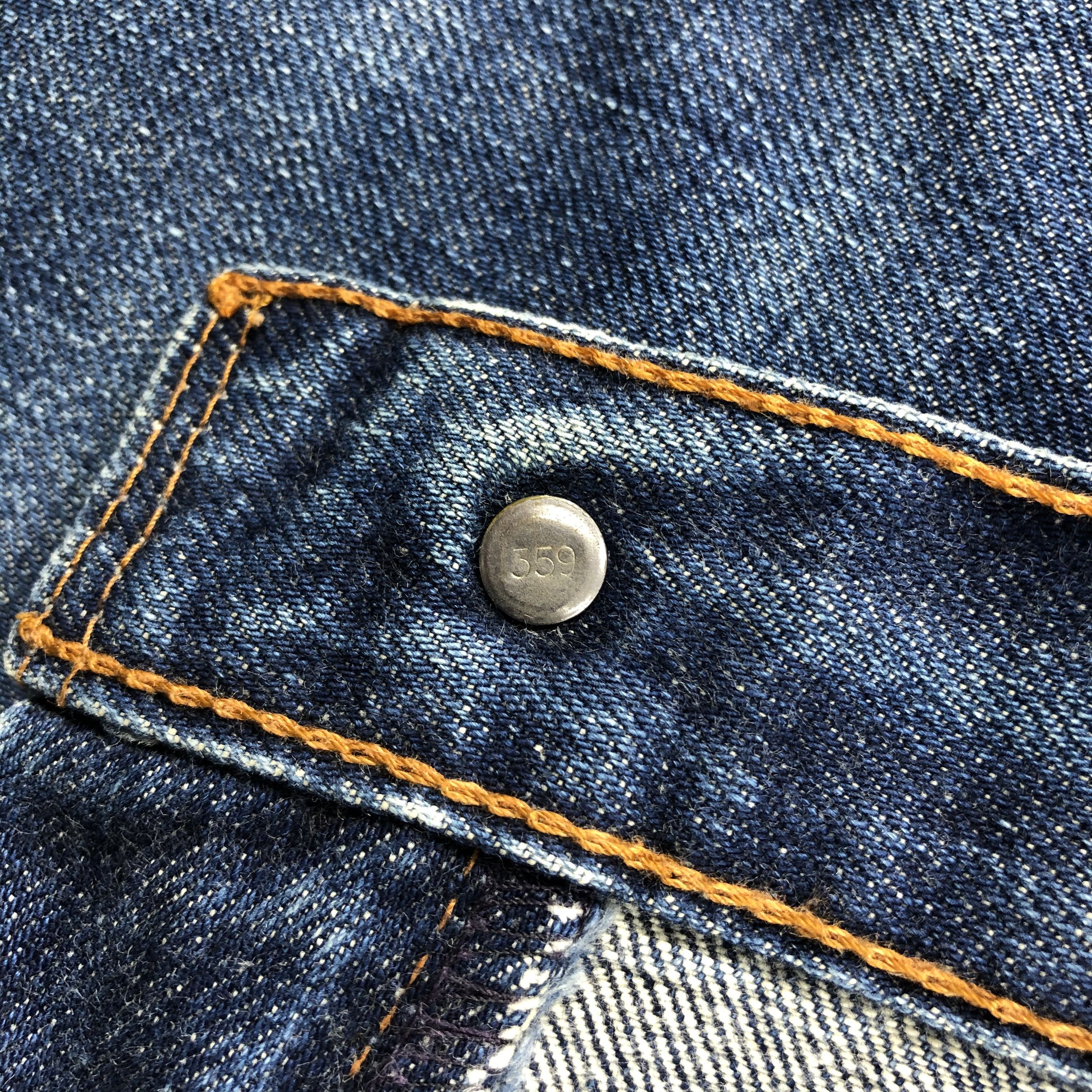 Levi's × Vintage Vintage 90s Blue Wash Levis 503 Jeans-JM2211 Size US 32 / EU 48 - 10 Thumbnail