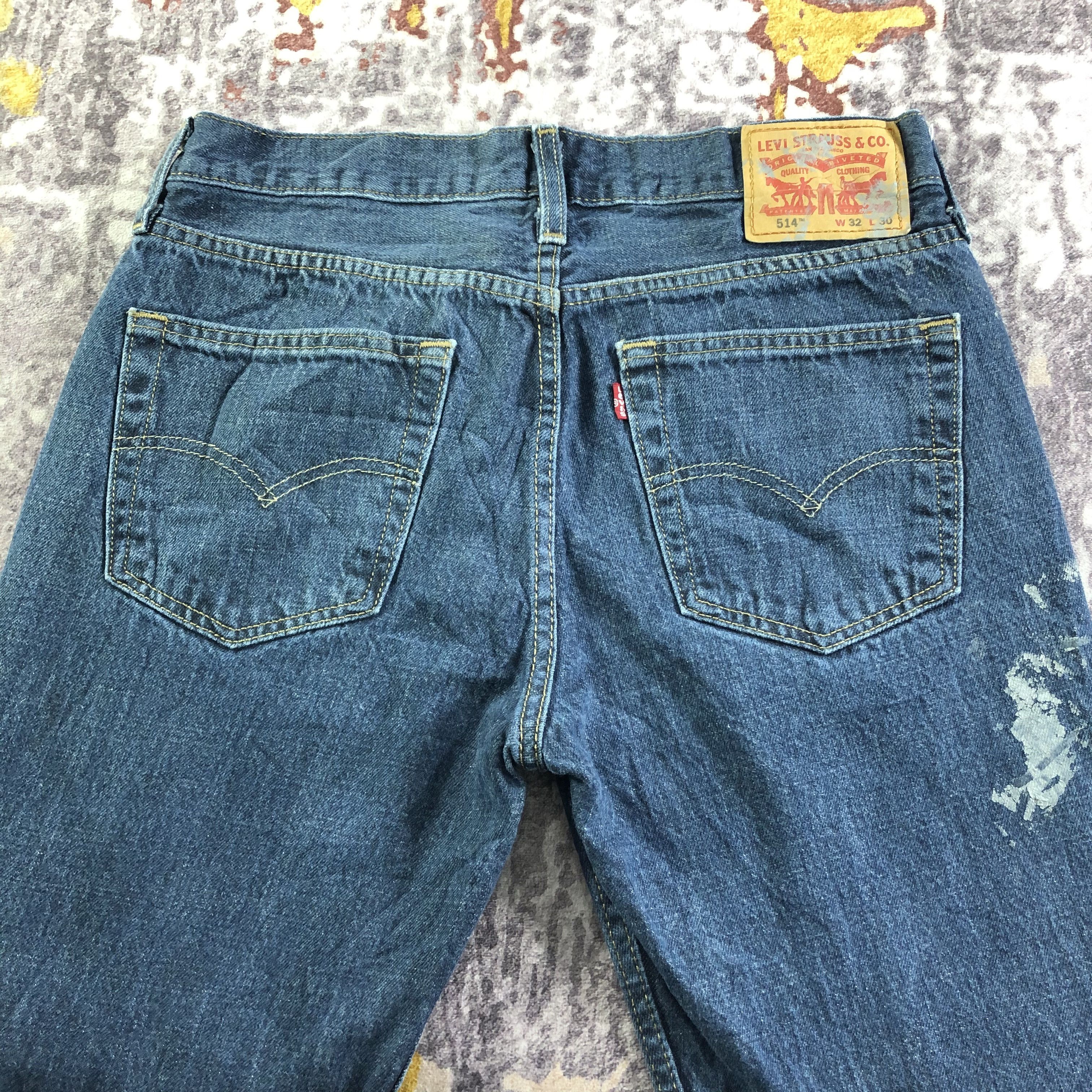 Levi's × Vintage Vintage Blue Wash Levis 514 Jeans-JM3488 Size US 33 - 5 Thumbnail