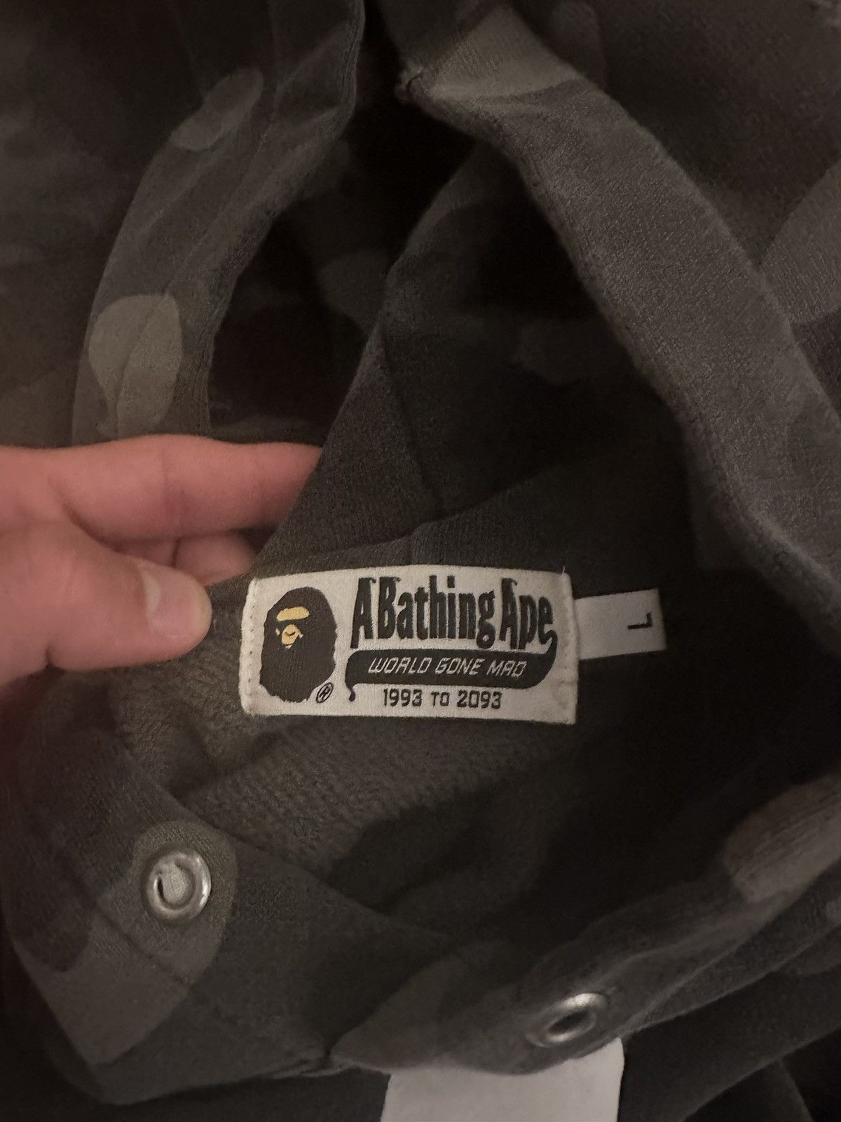 Bape Color Camo Pullover Hoodie Size US L / EU 52-54 / 3 - 4 Thumbnail
