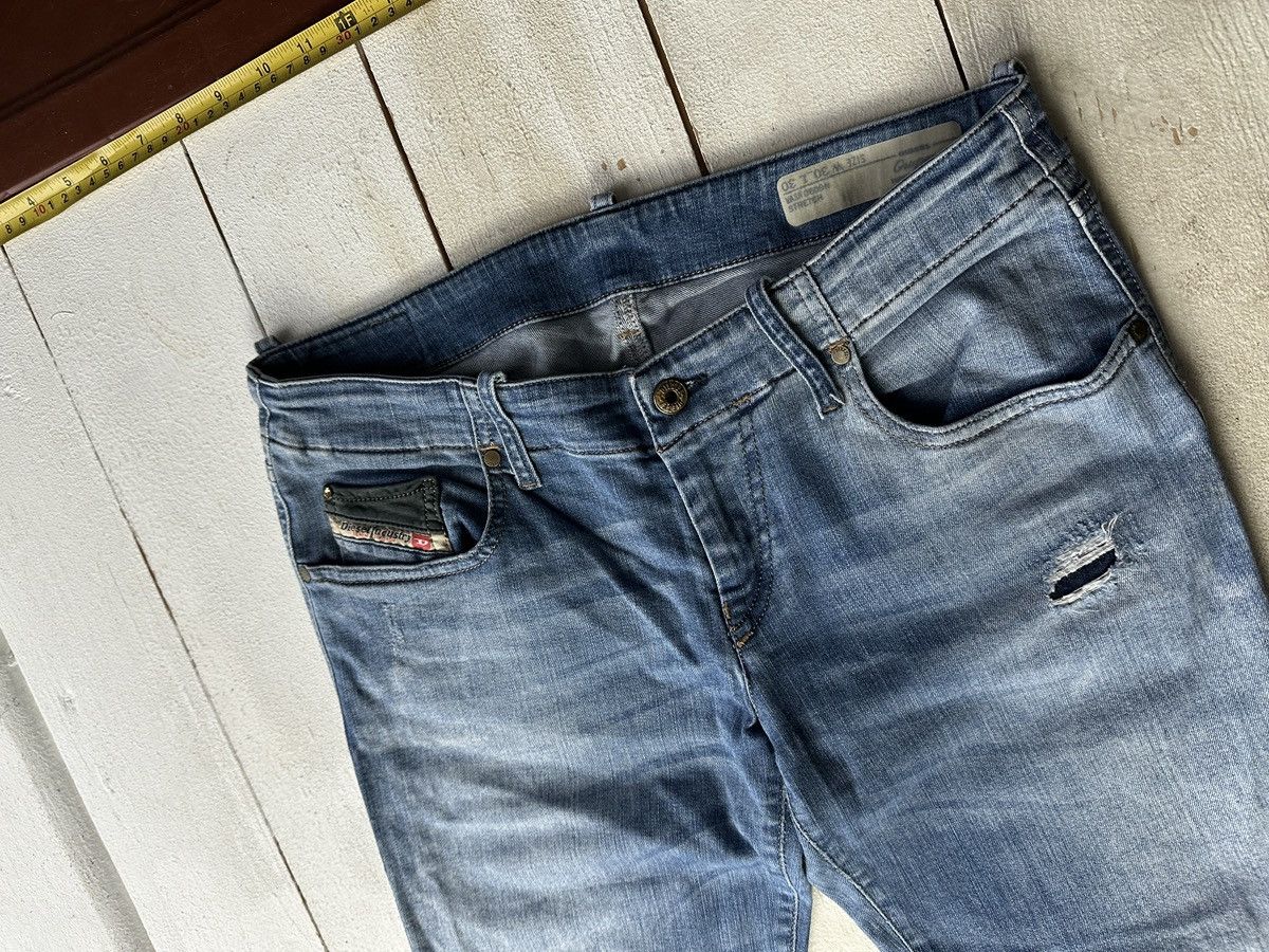 Diesel 🚨 DIESEL AVANT GARDE GOTHIC WOMEN JEANS LOGO IFSIXWASNINE Size 30" / US 8 / IT 44 - 2 Thumbnail