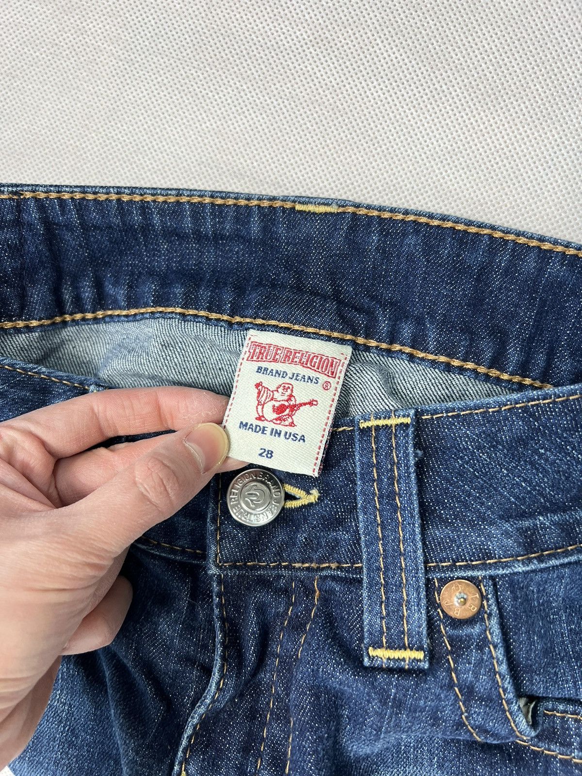 True Religion Pants True Religion Brand Jeans Blue Unisex Size 28" / US 6 / IT 42 - 4 Thumbnail