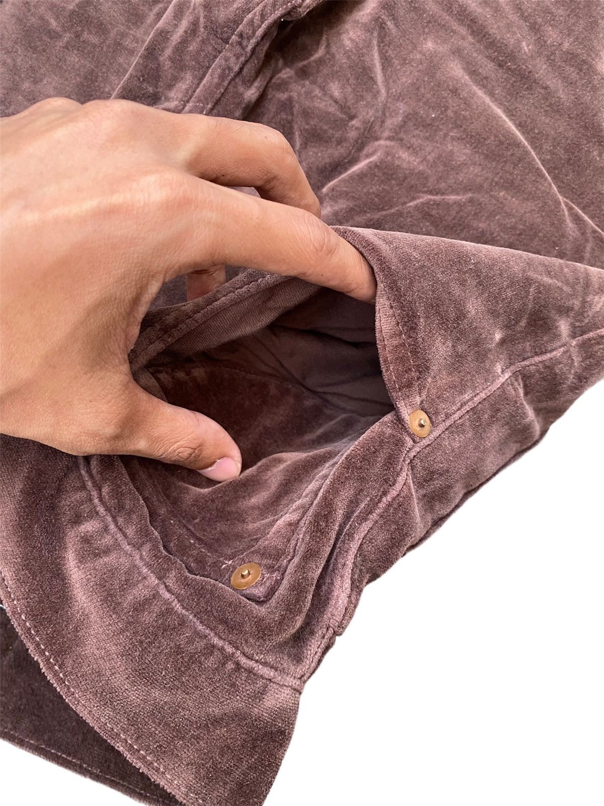 45rpm 45Rpm Velvet Baggy Pants Size US 30 / EU 46 - 8 Thumbnail
