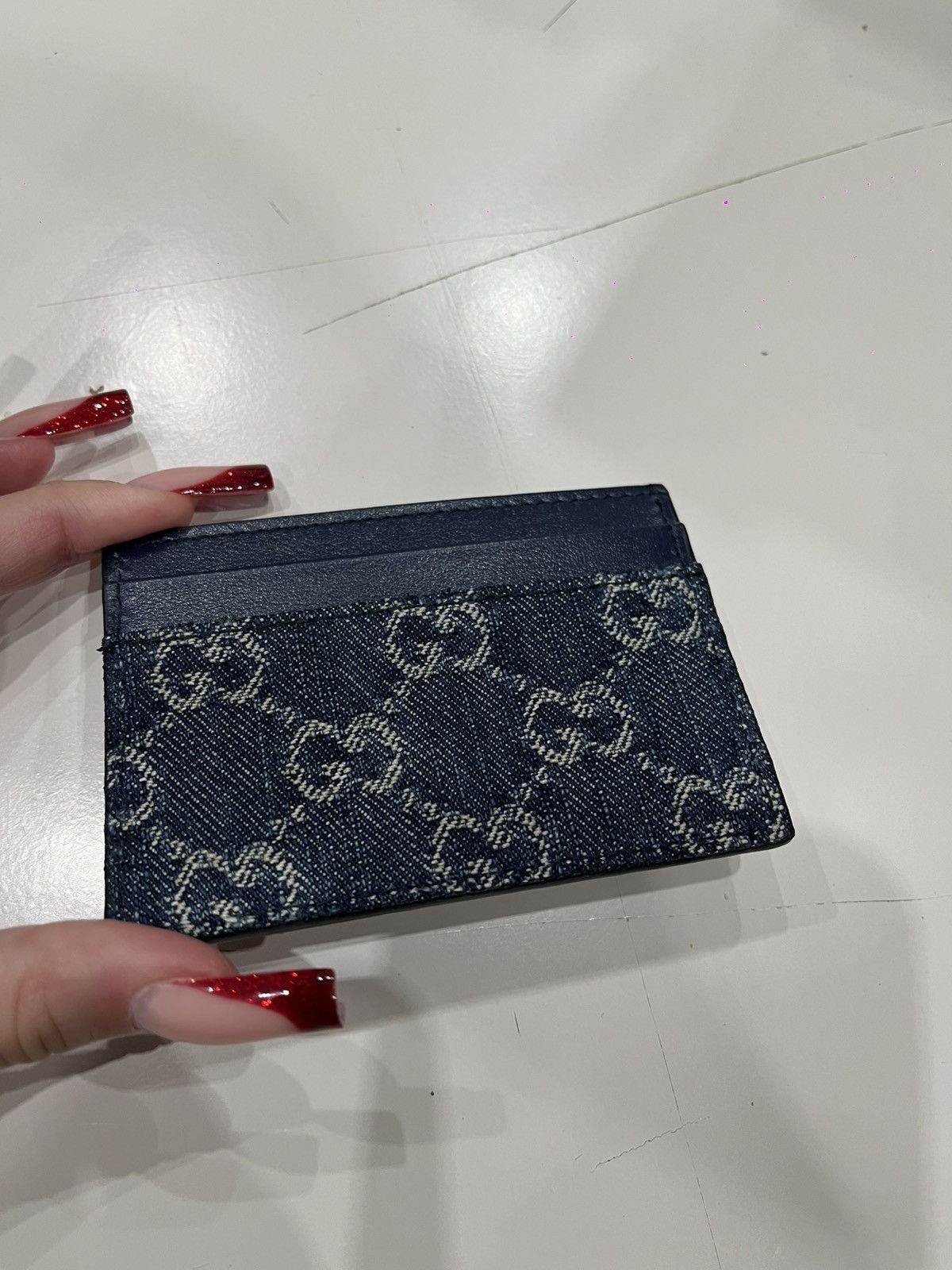 Gucci Gucci GG Supreme Denim Size ONE SIZE - 7 Thumbnail