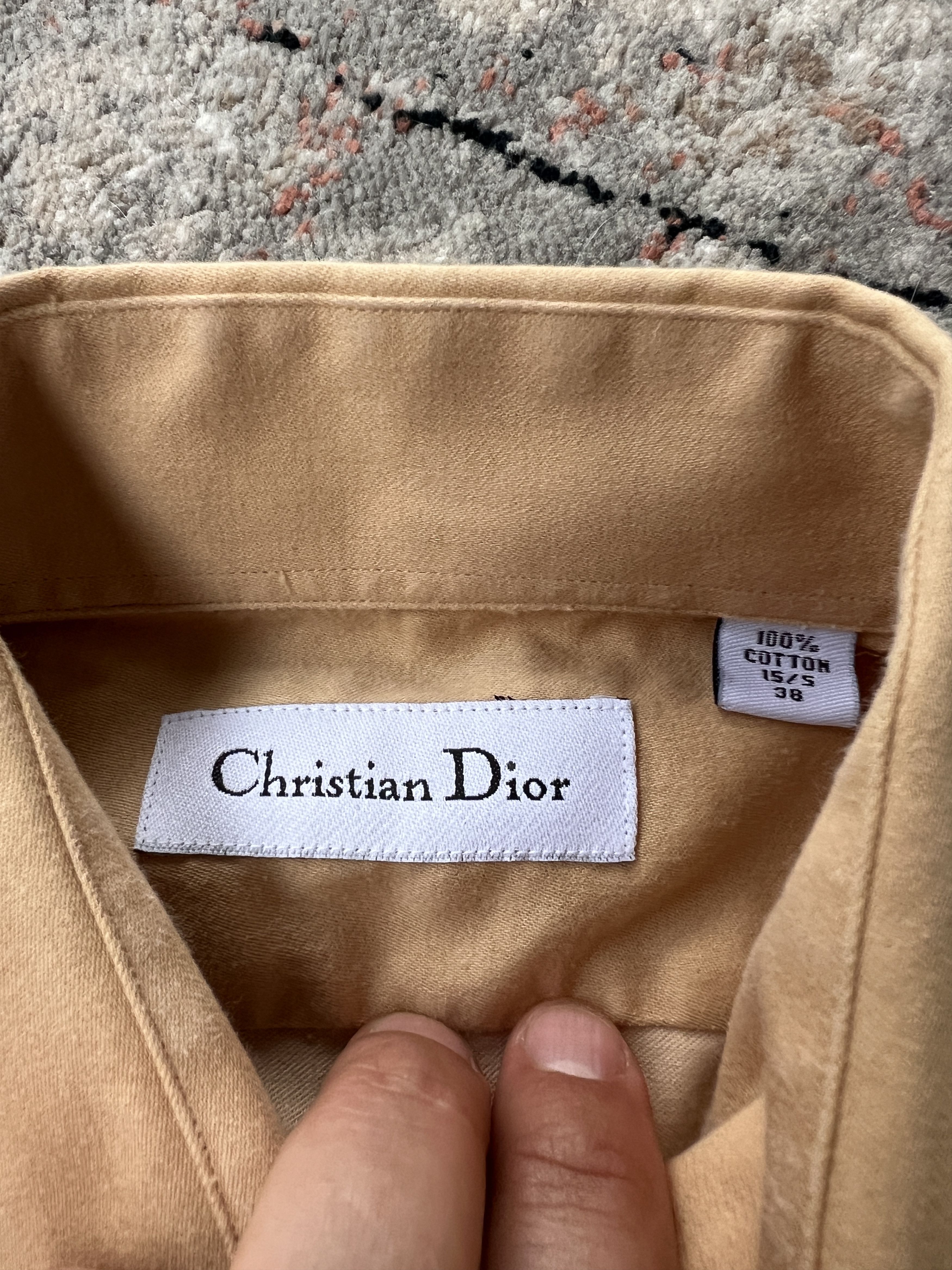 Christian Dior Monsieur Christian Dior Vintage Shirt Size US S / EU 44-46 / 1 - 6 Thumbnail