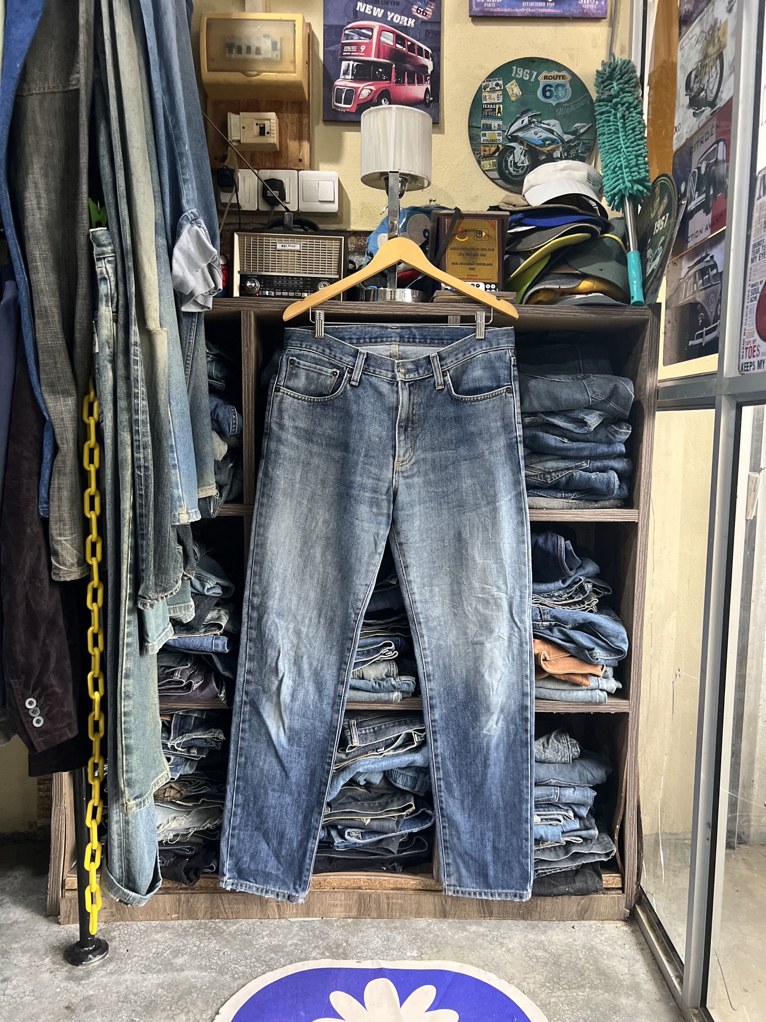 Edwin 🔥Vintage Edwin 407 Distressed Denim Size US 34 / EU 50 - 16 Thumbnail