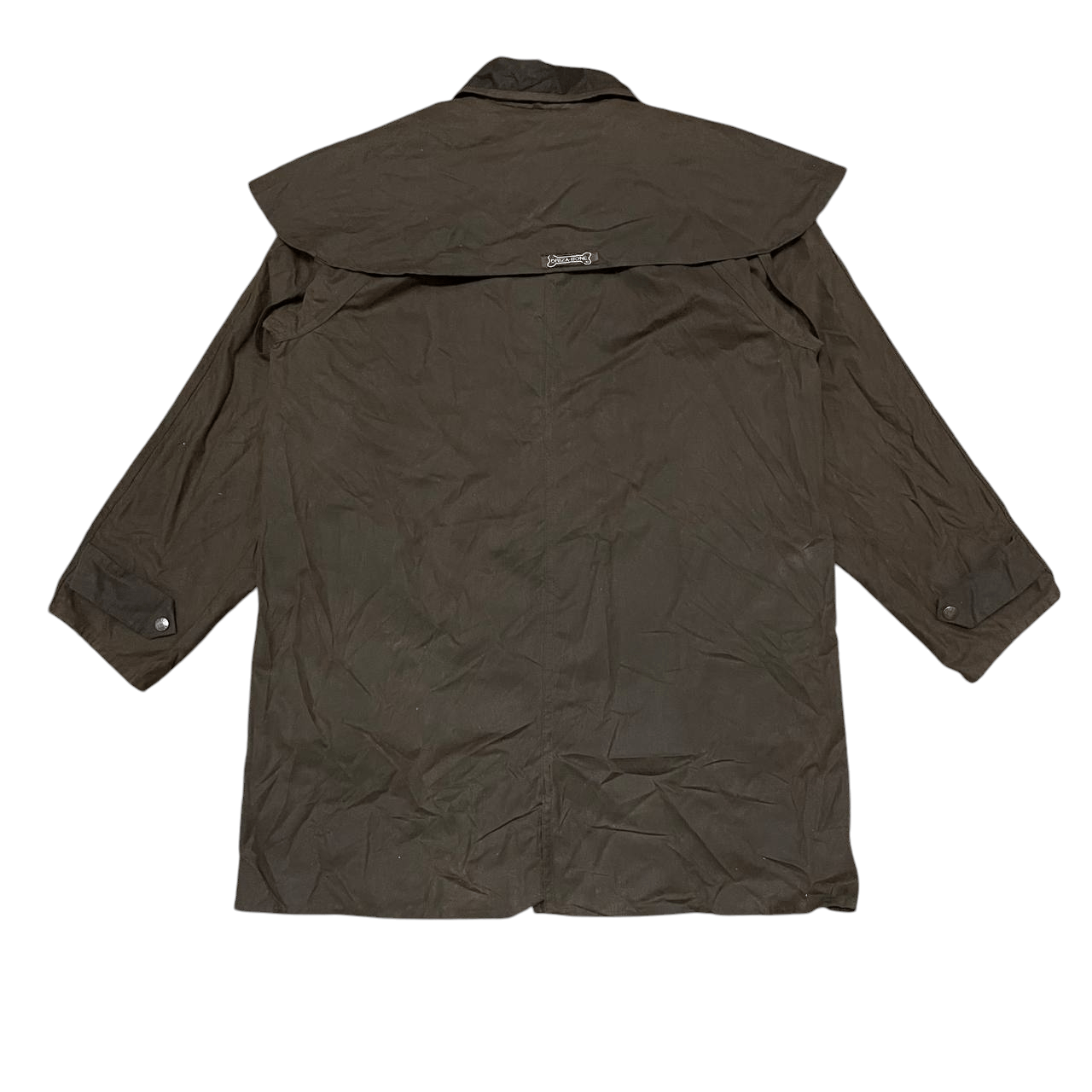 Man Made In Australia Vintage Driza Bon Waxed Riding Short Coat Size US S / EU 44-46 / 1 - 14 Thumbnail