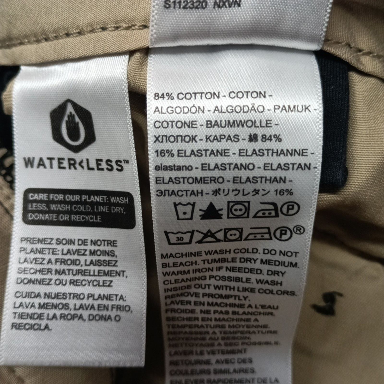 Dockers Dockers Comfort Knit Chino Pants Men's Size 46x34 Black Size US 44 / EU 60 - 5 Thumbnail