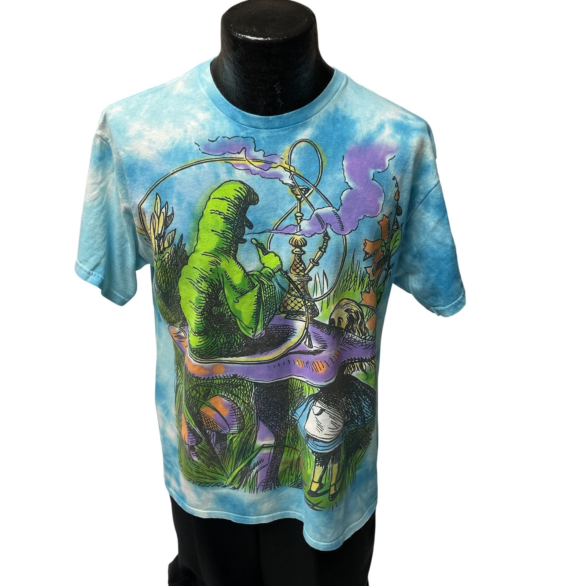 Liquid Blue Liquid Blue Alice in Wonderland SMOKING CATERPILLAR TYE DYE Size US L / EU 52-54 / 3 - 3 Thumbnail