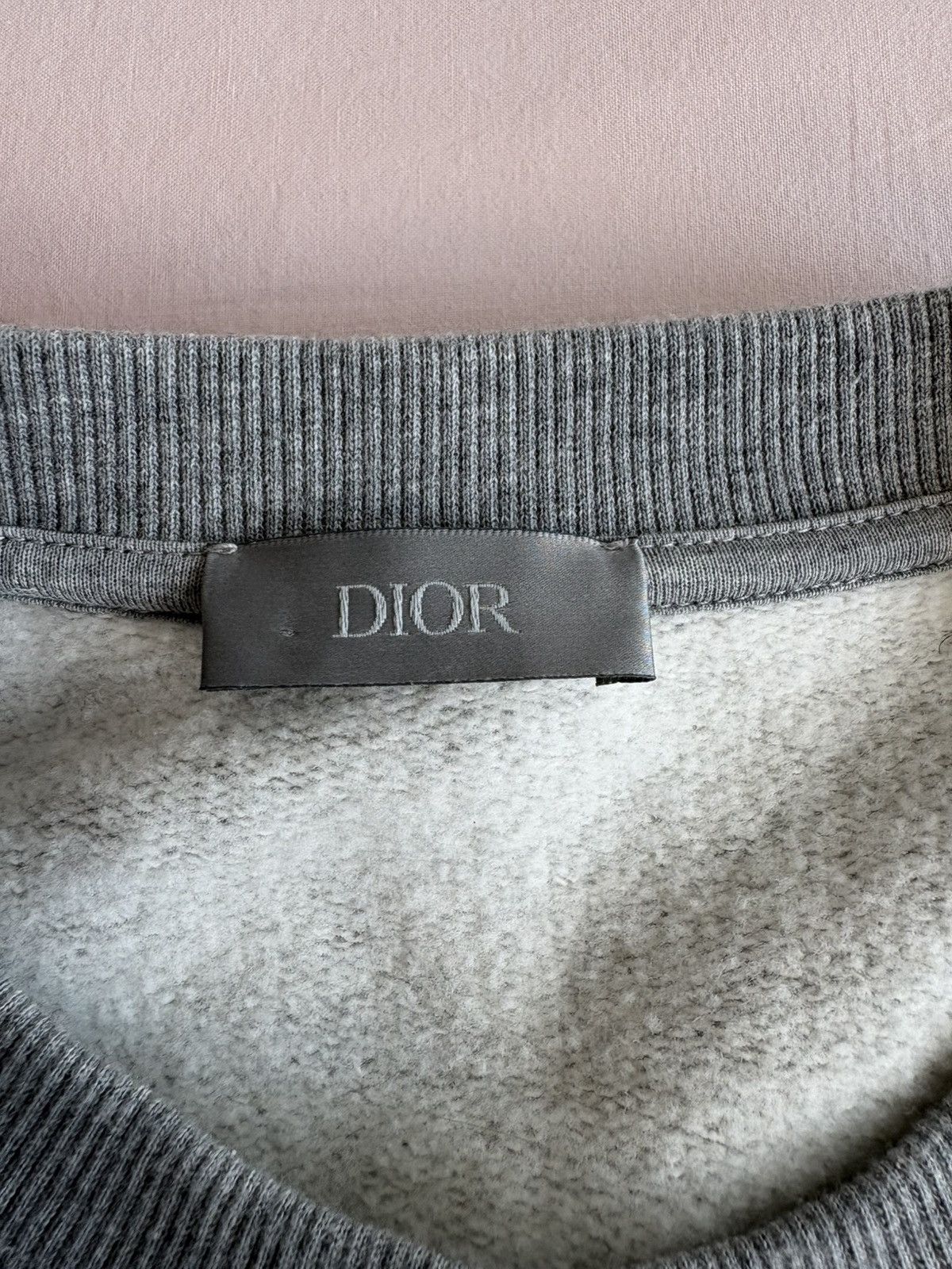 Dior Christian Dior “CD” Gray Crewneck Size US XXL / EU 58 / 5 - 3 Thumbnail