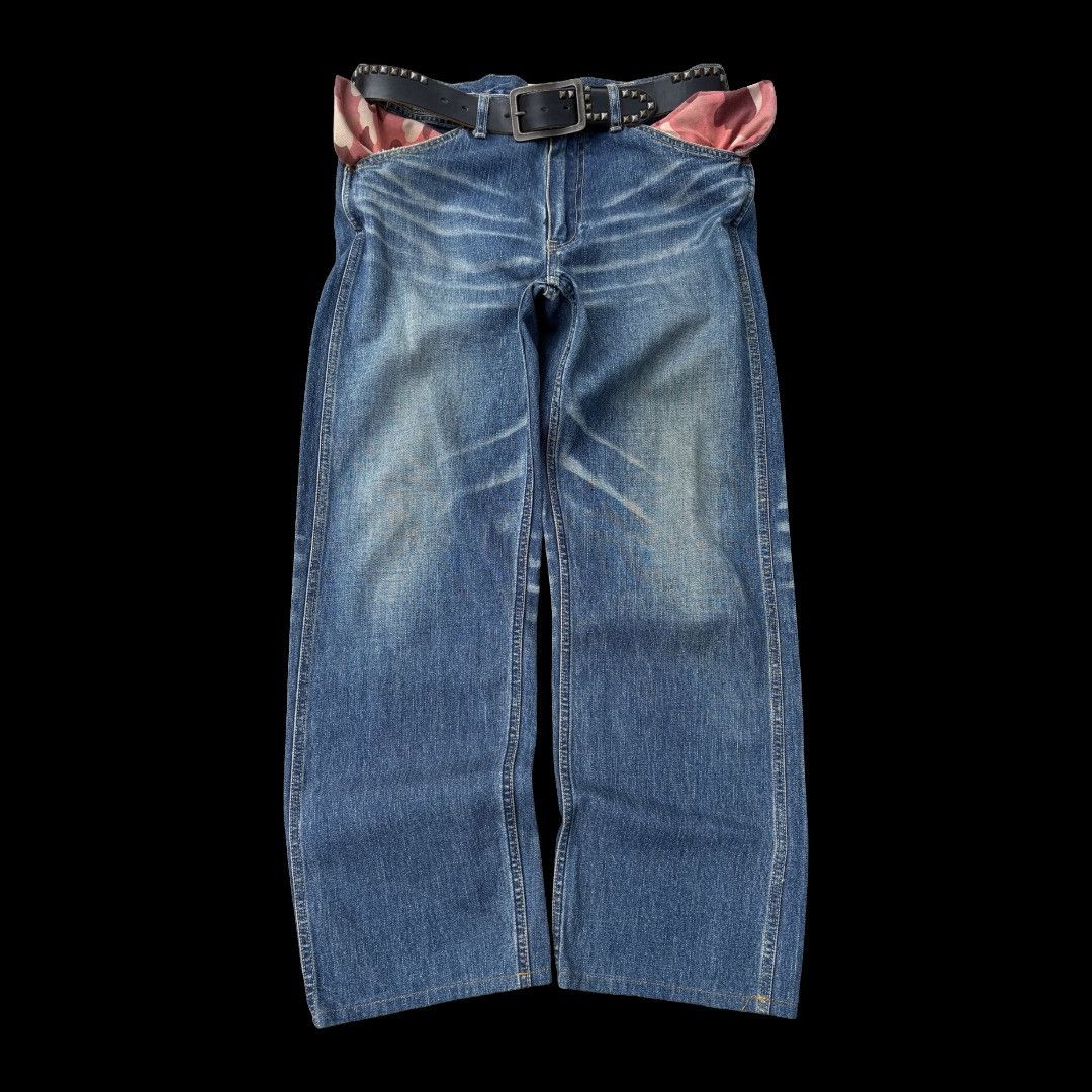 Bape A BATHING APE | BAPE Graphic Logo Jeans Size US 32 / EU 48 - 2 Thumbnail