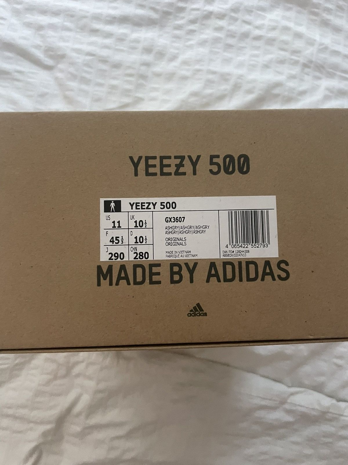 Yeezy Ash grey Yeezy 500 Size US 11 / EU 44 - 1 Thumbnail