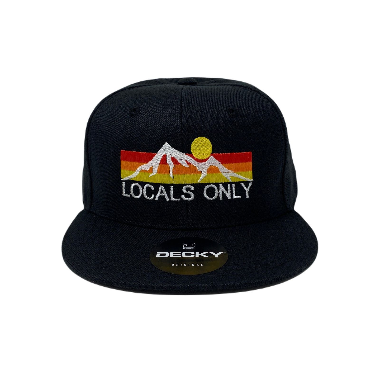 Other LOCALS ONLY Snapback Hat All Black Size ONE SIZE - 2 Thumbnail
