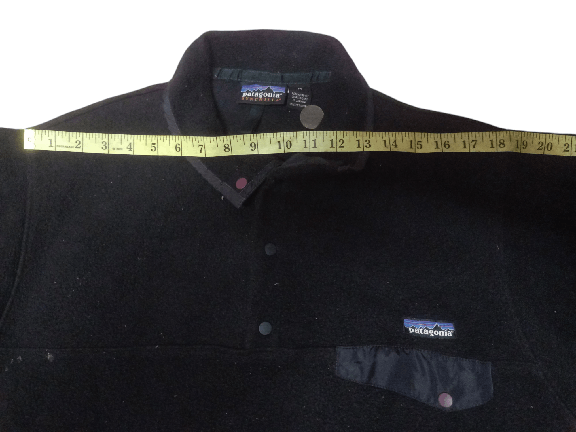 Patagonia × Vintage 90s Patagonia Vintage Fleece Synchilla Pollar Coller Size US M / EU 48-50 / 2 - 8 Thumbnail
