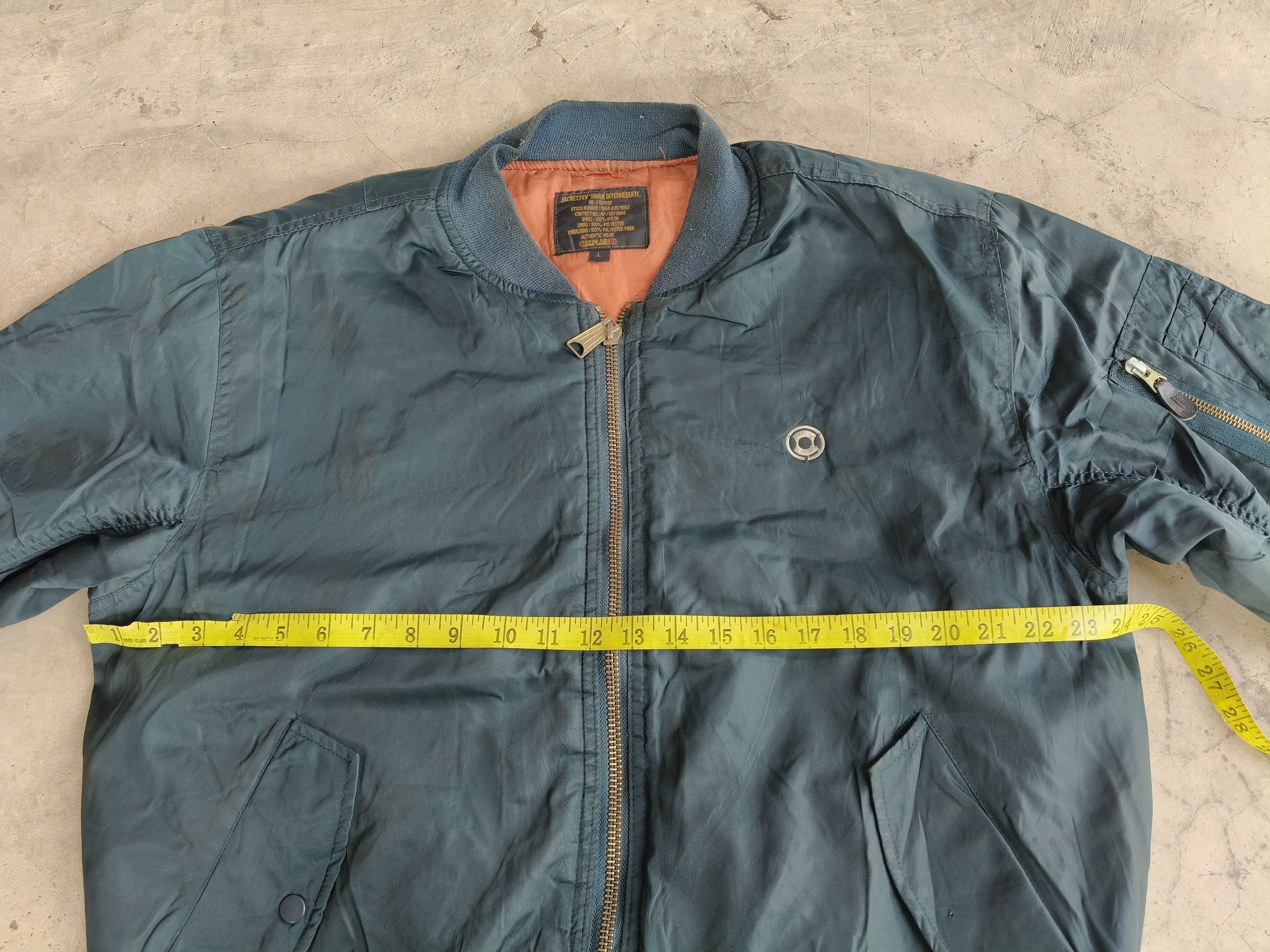 Japanese Brand Bomber Jacket Fly' Sman Size US L / EU 52-54 / 3 - 12 Thumbnail