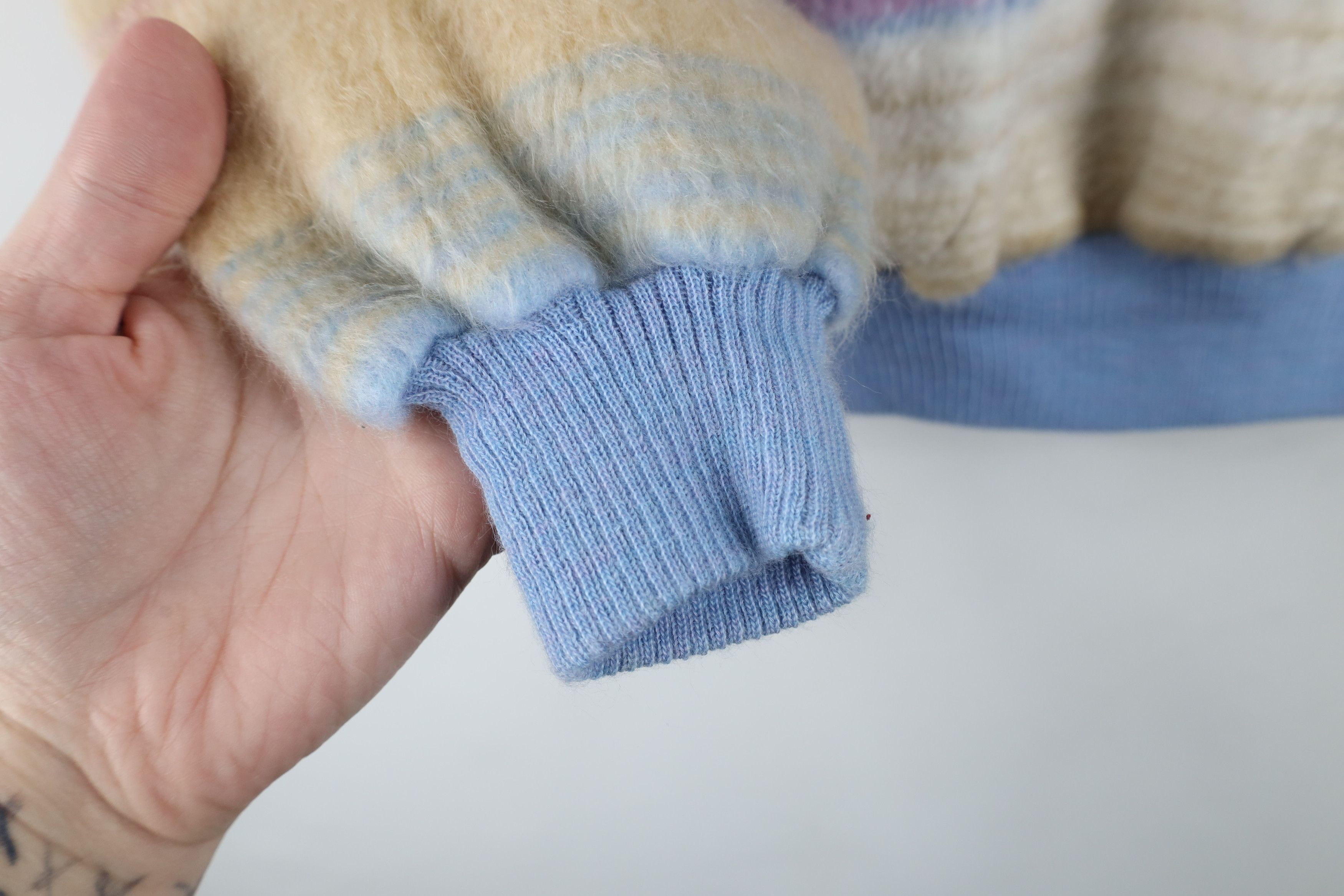 Vintage Vintage 70s Mid Century Modern MCM Shag Pastel Sweater USA Size M / US 6-8 / IT 42-44 - 5 Thumbnail