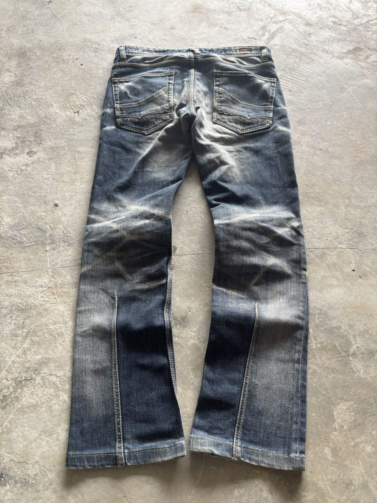 If Six Was Nine FLARE nicole club for men washed japanese jeans punk style Size US 30 / EU 46 - 14 Thumbnail