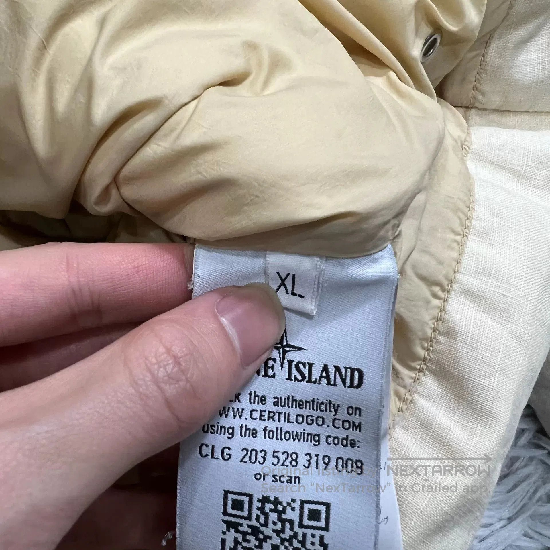 Stone Island Stone Island Down Jacket XL. Size US XL / EU 56 / 4 - 2 Thumbnail
