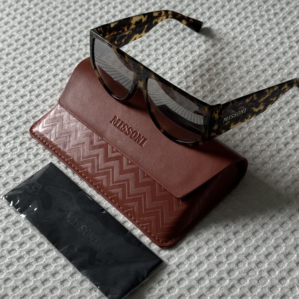 image of Missoni Sunglasses in Black, Men's