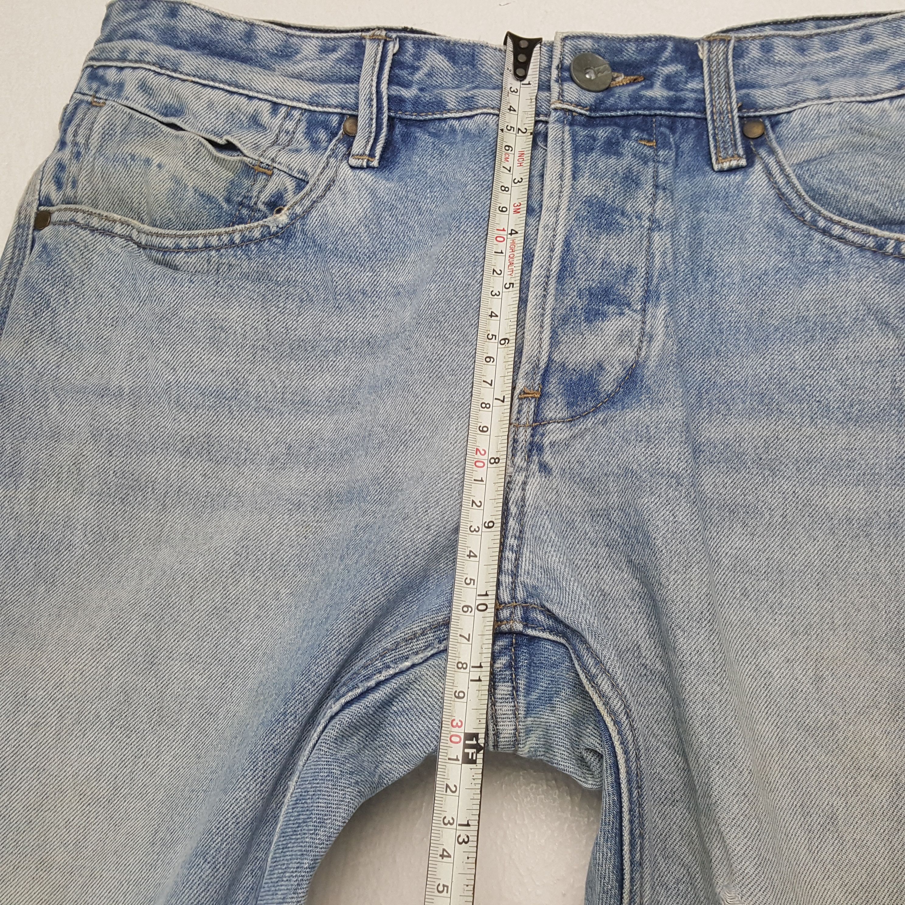 Andy Warhol X Billabong Streetwear Distressed Jeans