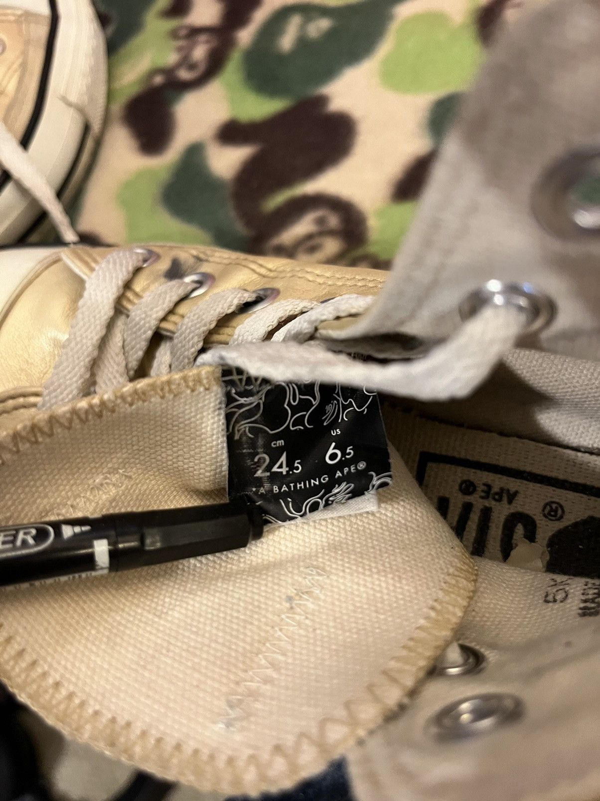 Bape Bape Shark Bapestas Size US 7 / EU 40 - 9 Thumbnail