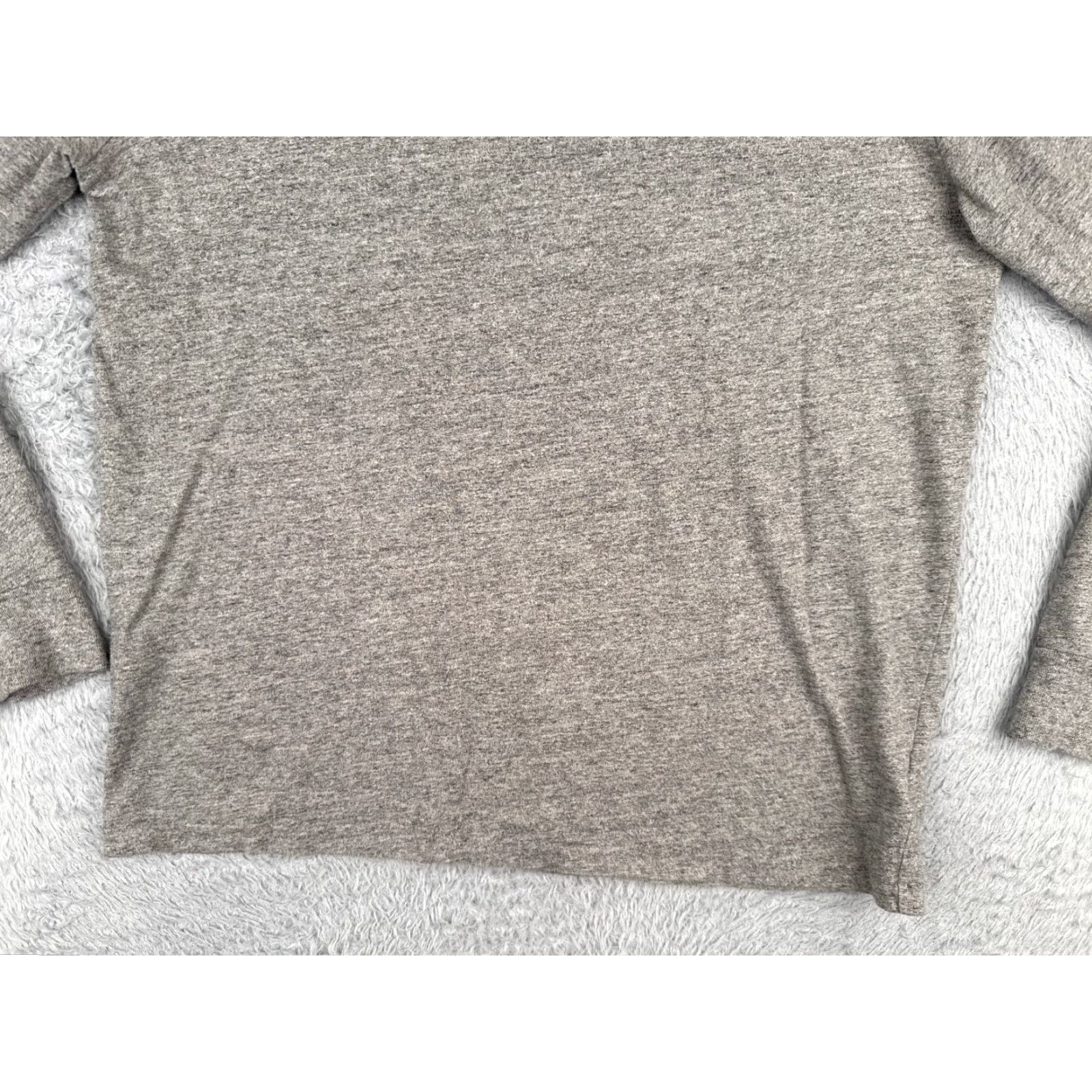 Polo Ralph Lauren Polo Ralph Lauren Shirt Men M Gray Crew Neck Long Sleeve Cotton Jersey Logo - Regular Fit, All Seasons Size US M / EU 48-50 / 2 - 5 Thumbnail