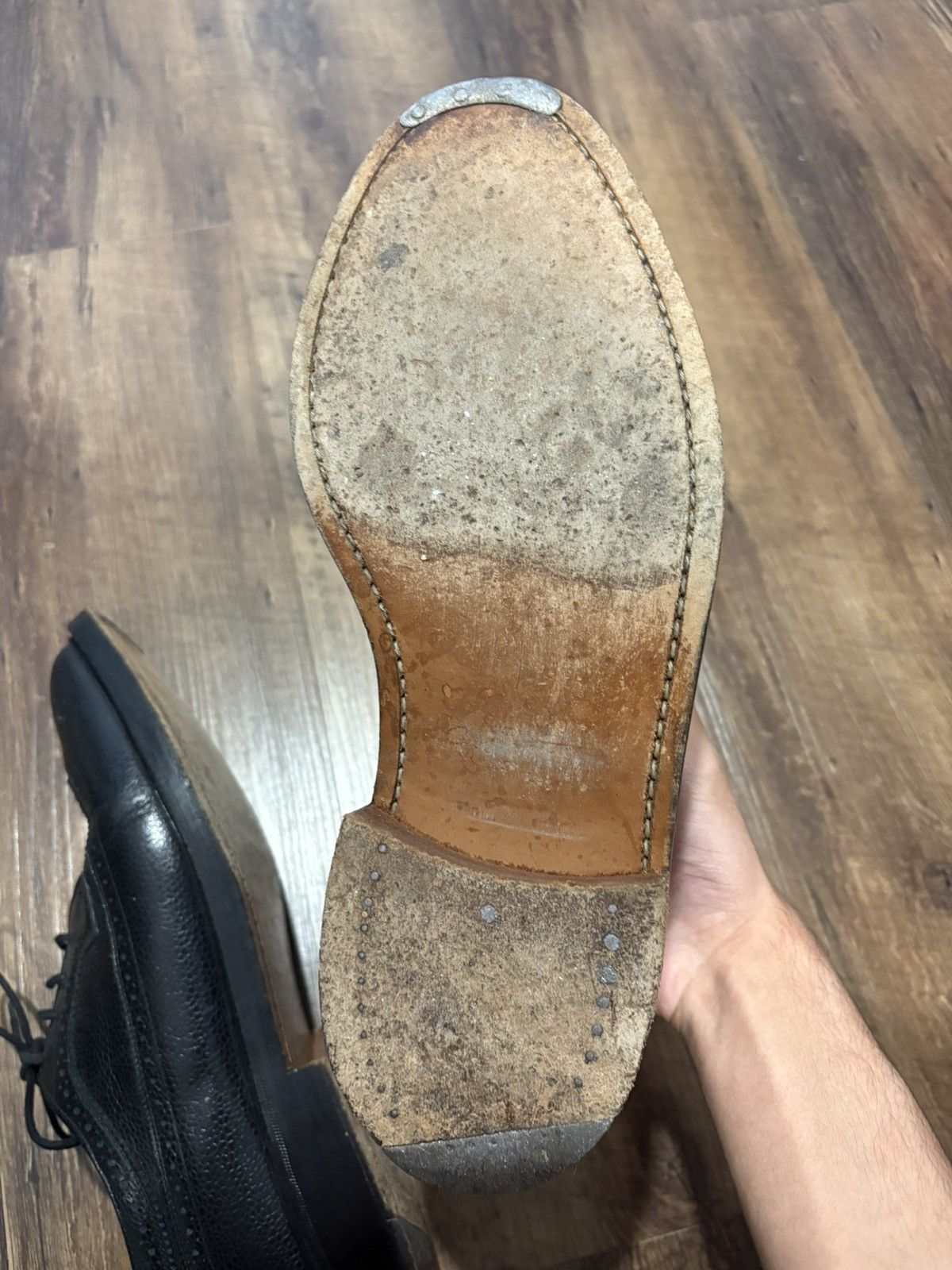 Thom Browne Thom Browne Leather Sole Longwing Brogue Size US 9 / EU 42 - 5 Thumbnail