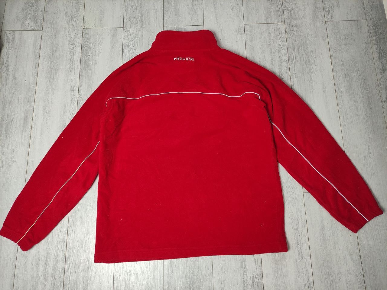 Ferrari Vintage Ferrari Racing Fleece Jacket Half Zip Size XL Size US XL / EU 56 / 4 - 3 Thumbnail