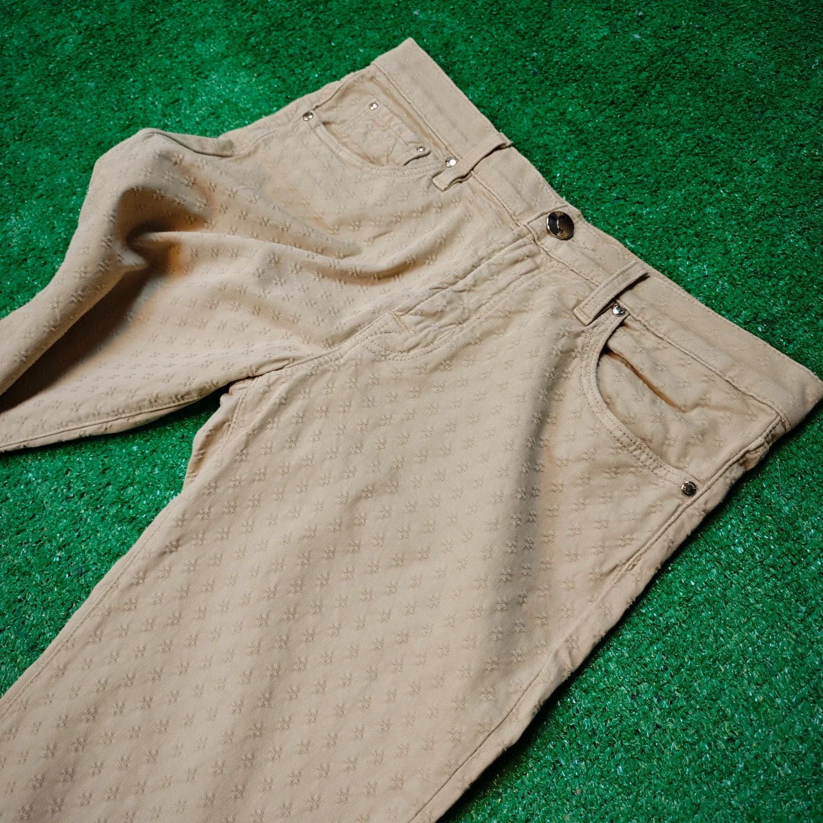 Jacob Cohen Jacob Cohen Jeans womens 28 slim straight beige japanese Size 28" / US 6 / IT 42 - 5 Thumbnail