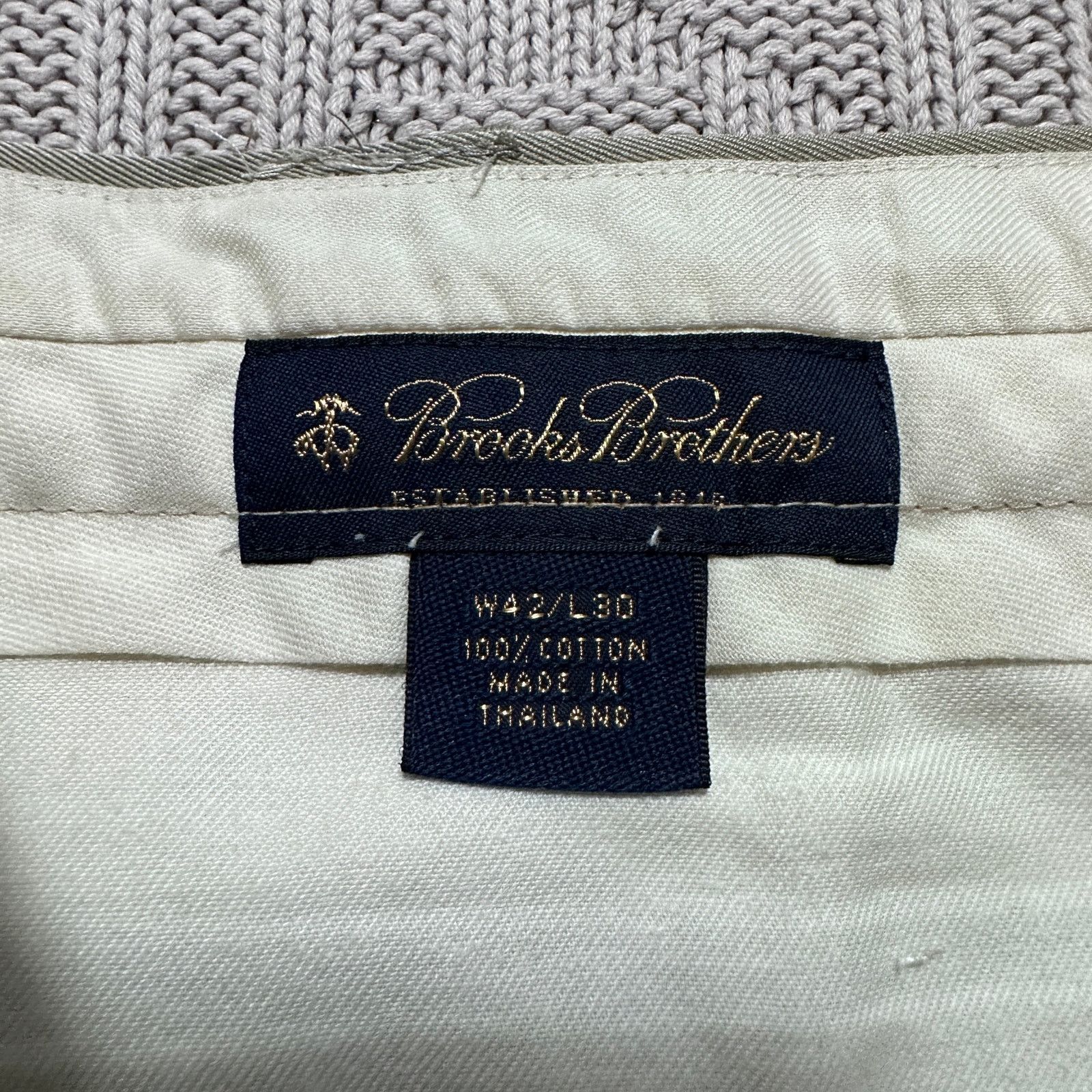 Brooks Brothers Brooks Brothers khaki dress pants Size US 42 / EU 58 - 4 Thumbnail