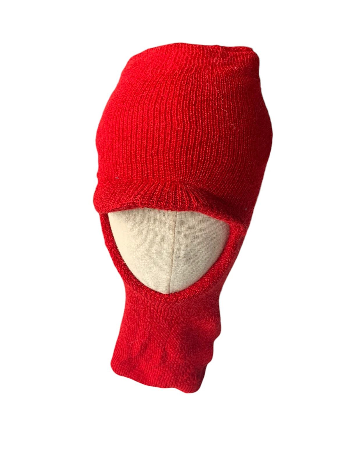 Japanese Brand Rare Balaclava Mask Full Face knitted beanie Hat☠️ Size ONE SIZE - 7 Thumbnail