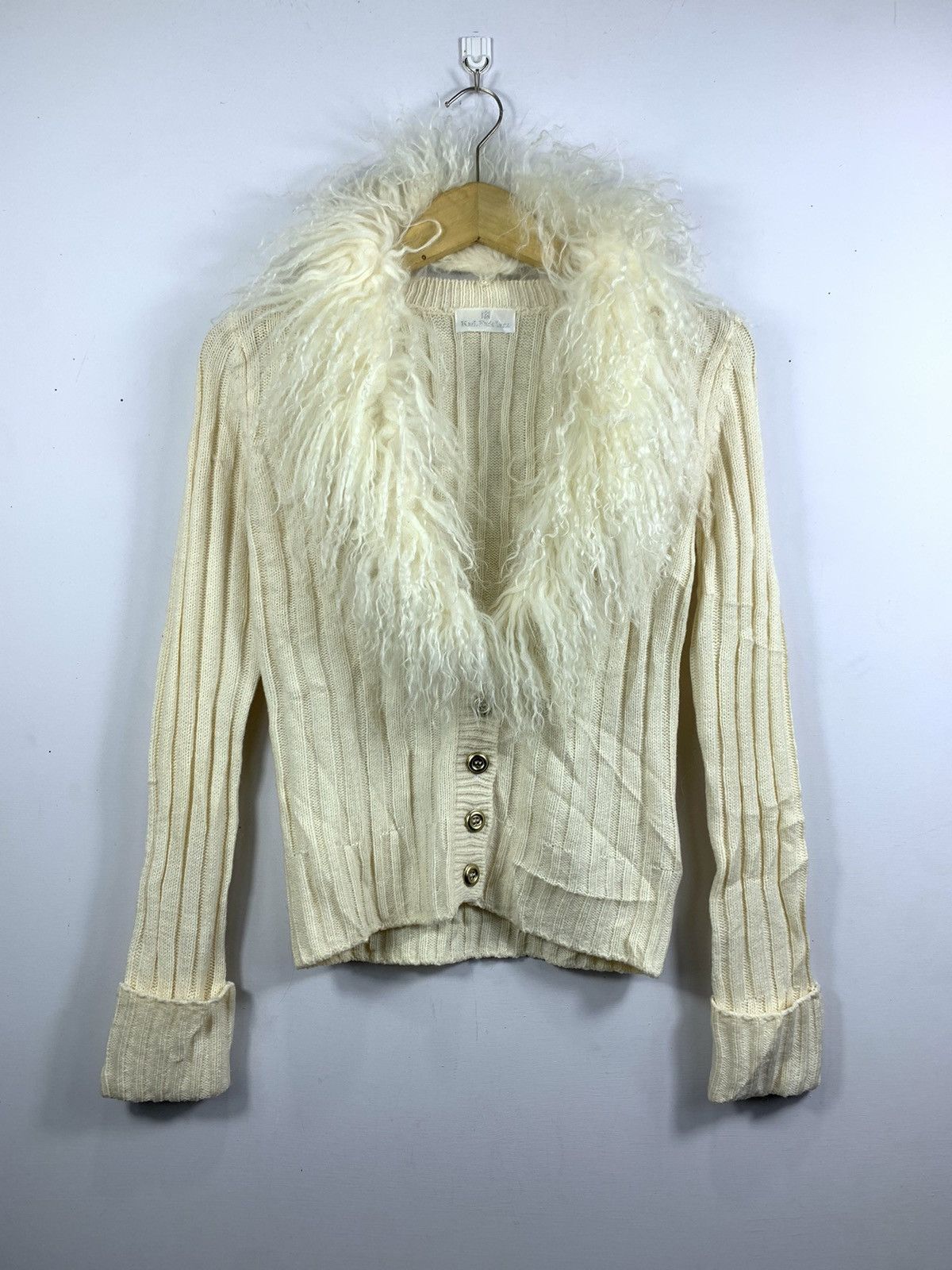 Hysteric Glamour × Japanese Brand × Le Grande Bleu (L.G.B.) Crazy Faux Fur Karlpark Knit Ifsixwasnine style Size US M / EU 48-50 / 2 - 1 Thumbnail