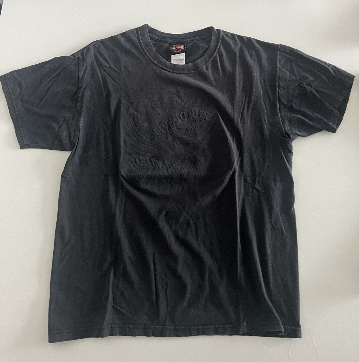 Harley Davidson × Vintage Harley Davidson New York vintage shirt Size US L / EU 52-54 / 3 - 5 Thumbnail