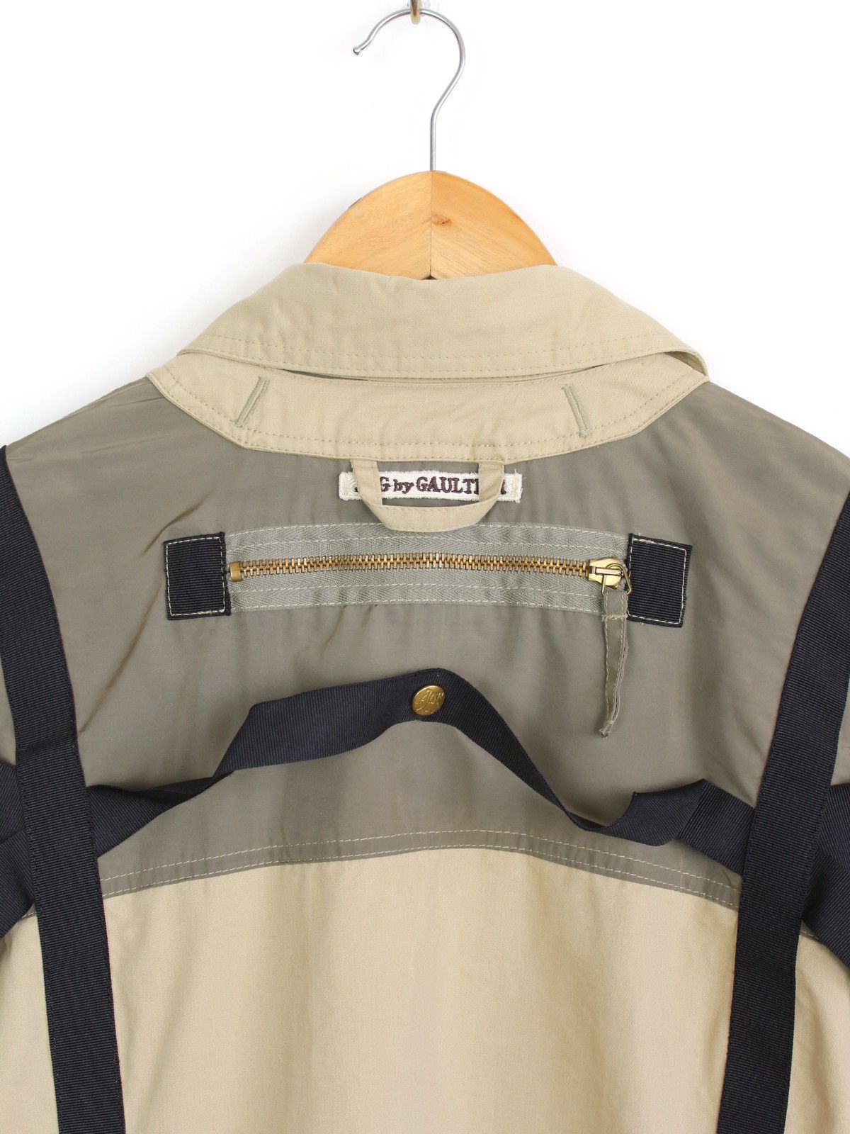 Jean Paul Gaultier Jean Paul Gaultier AW’03 Parachute Bondage Shirt Jacket Size M / US 6-8 / IT 42-44 - 8 Thumbnail