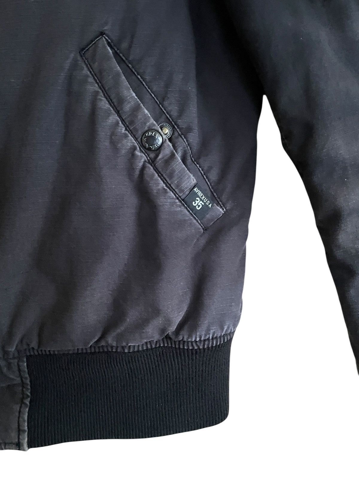 Avirex Vintage Axirex Anniversary 35th MA-1 Bomber Jacket 2010s Size US M / EU 48-50 / 2 - 6 Thumbnail