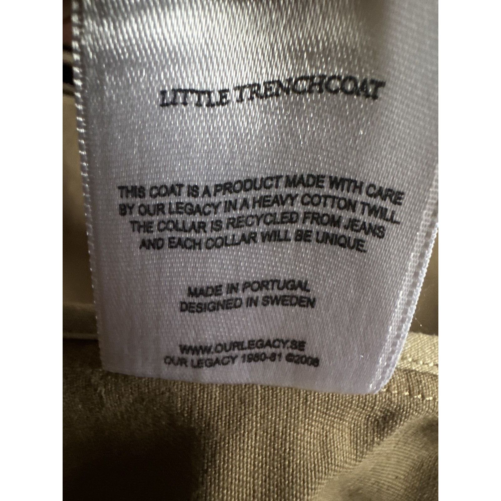 Our Legacy Vintage Our Legacy Little Trench coat Size US M / EU 48-50 / 2 - 5 Thumbnail