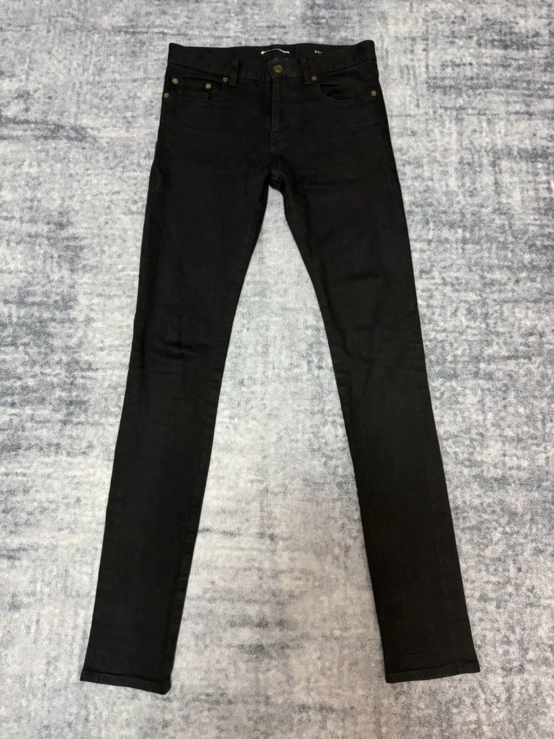 Yves Saint Laurent saint laurent13fw Show Stretch Skinny Basic Cow Jeans 2503- Size US 28 / EU 44 - 1 Thumbnail