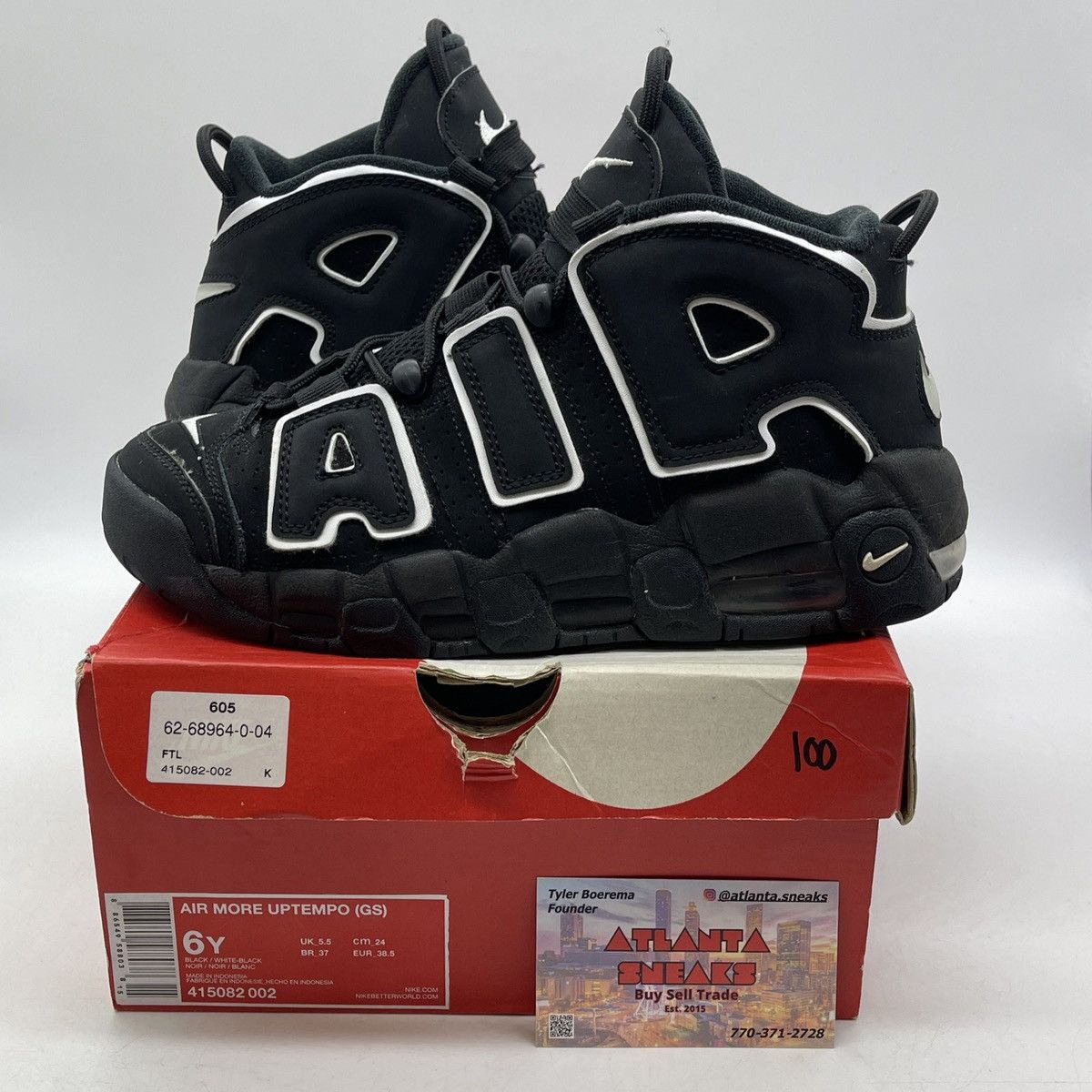 Air more uptempo black