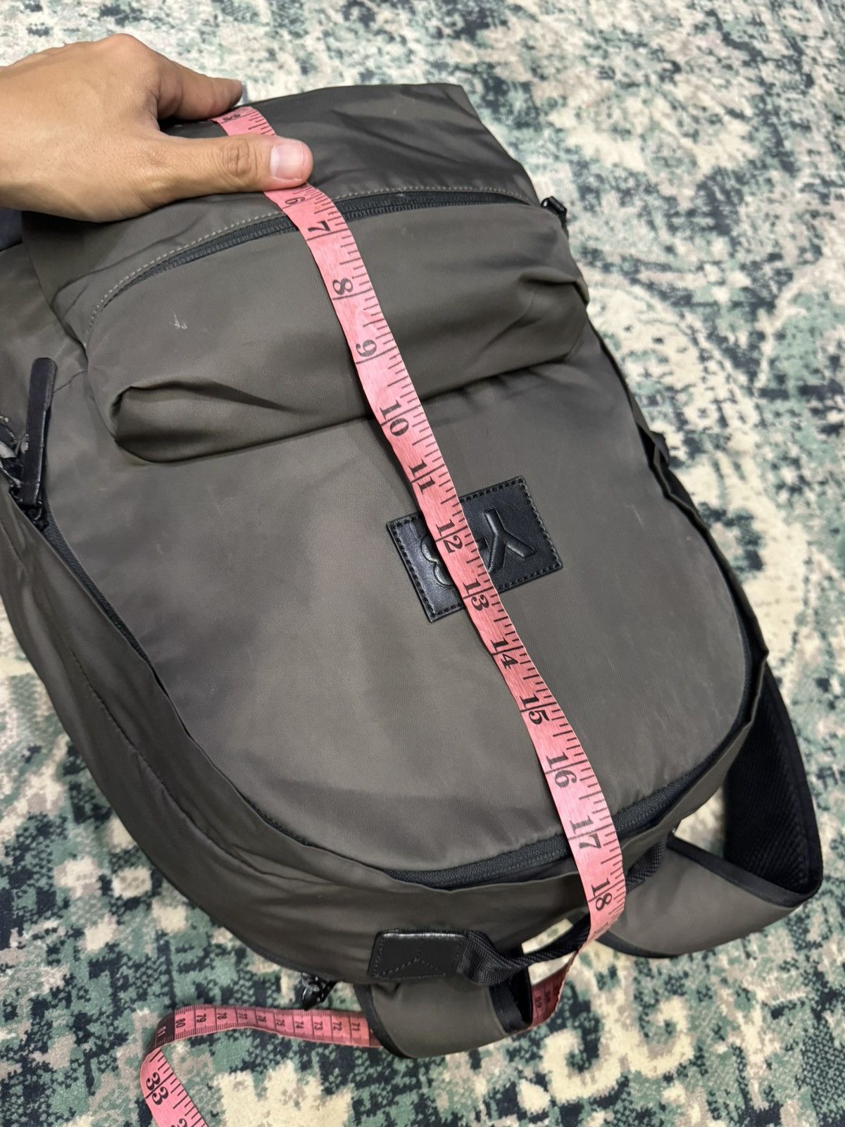Adidas ADIDAS Y-3 YOHJI YANAMOTO METALLIC GREY BAGPACK Size ONE SIZE - 10 Thumbnail