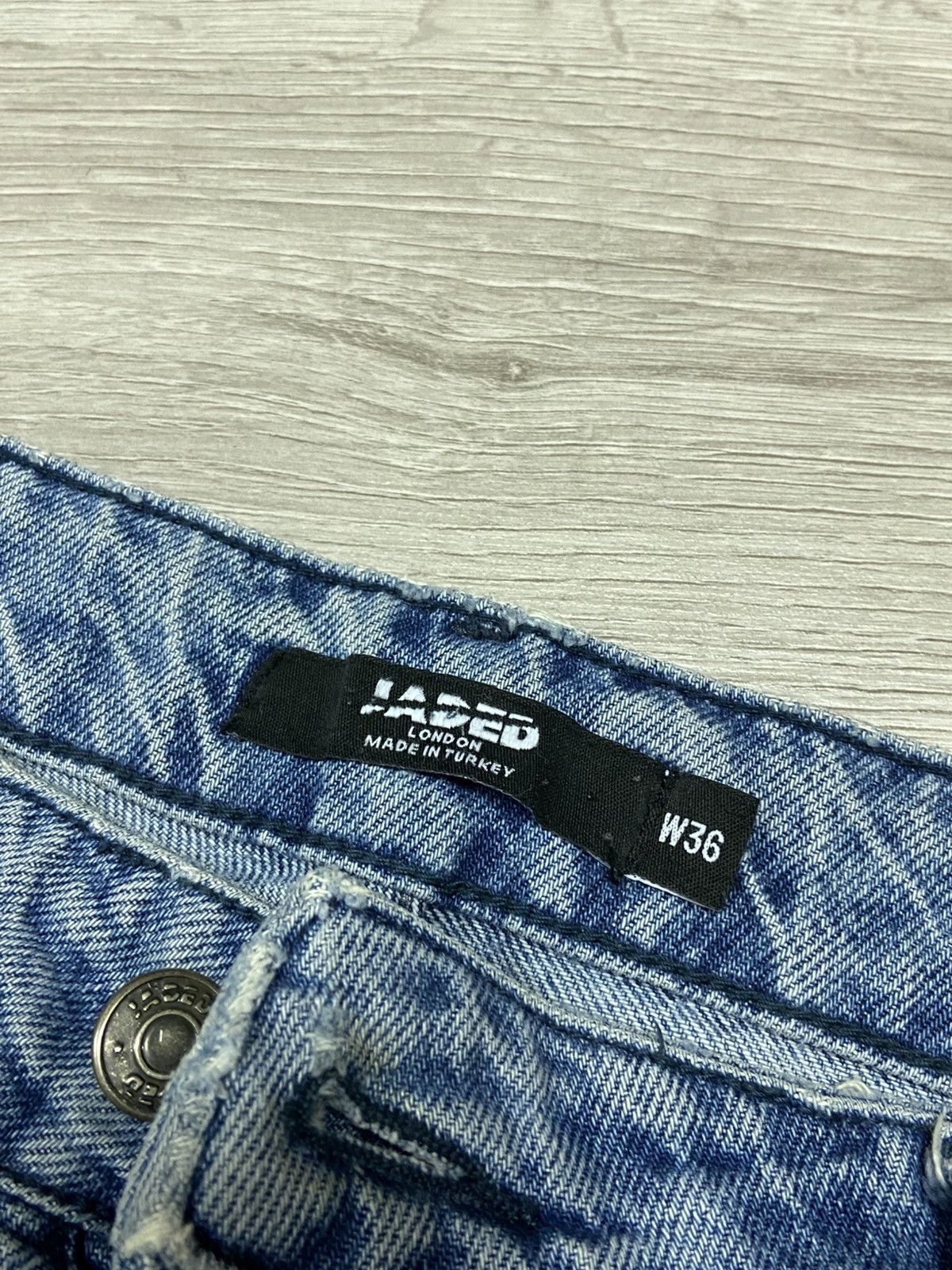 Jaded London Jaded RARE Y2K waves divorces vintage wide jeans Size US 36 / EU 52 - 8 Thumbnail