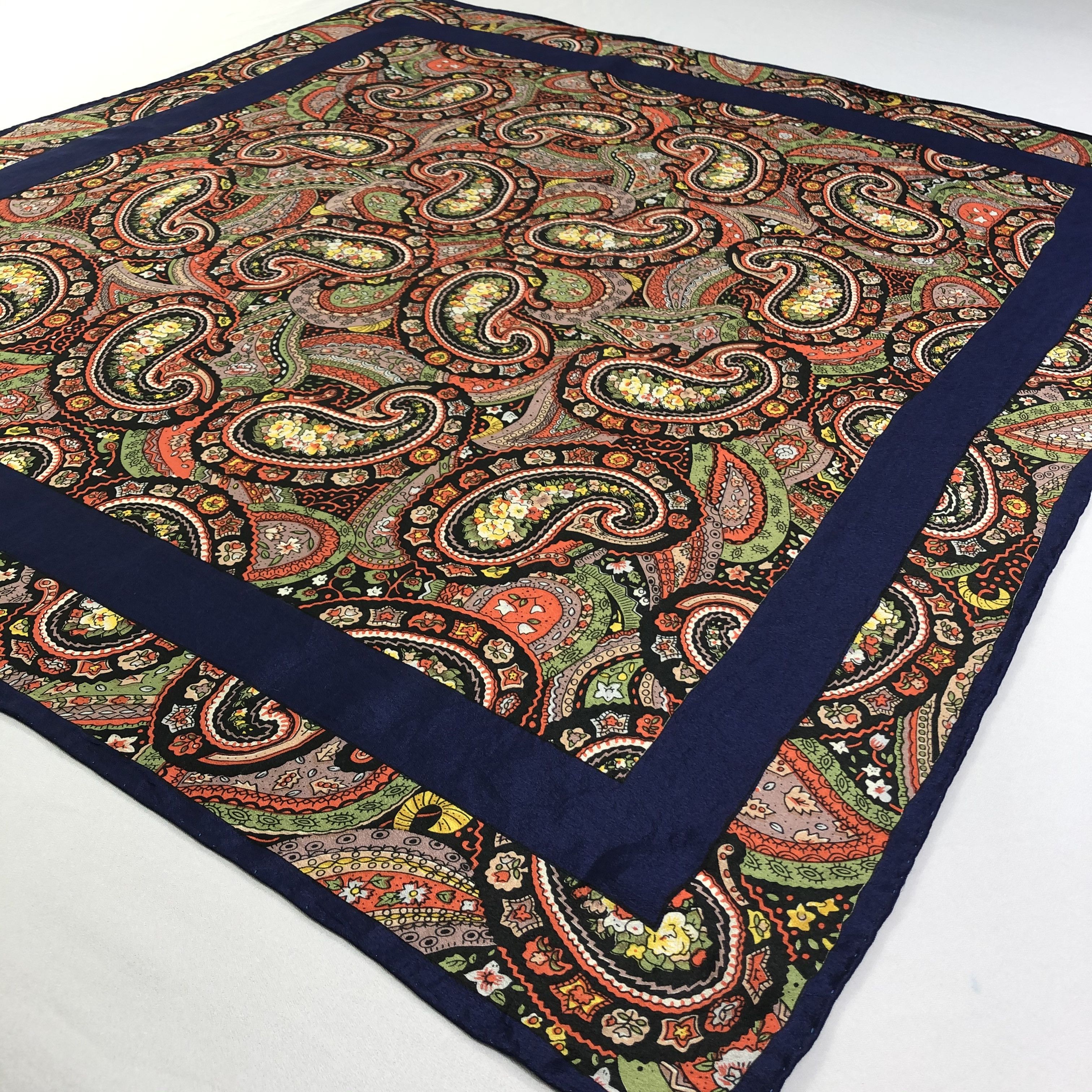 Vintage Vintage Silk Scarf Size ONE SIZE - 3 Thumbnail