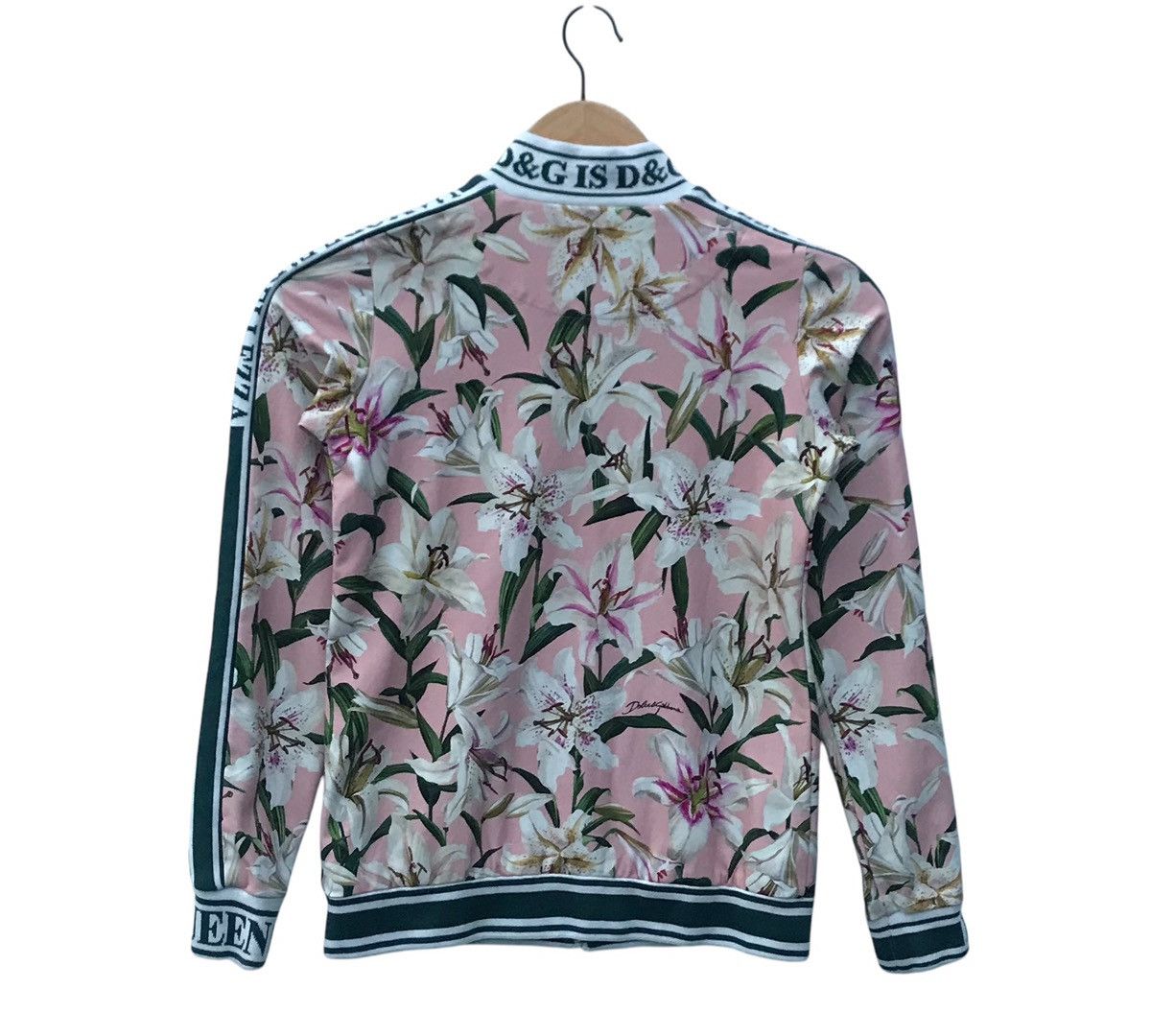 Dolce & Gabbana Dolce & Gabbana Lily Floral Overprinted Sweater Size XS / US 0-2 / IT 36-38 - 8 Thumbnail